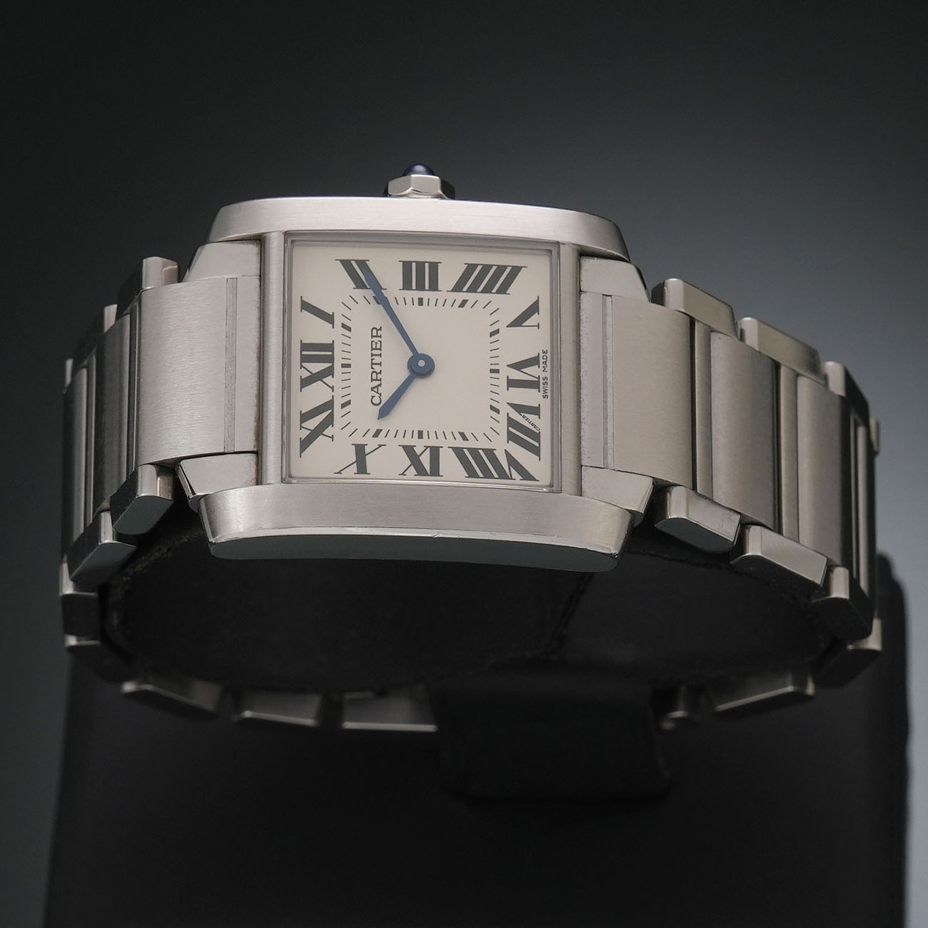 CARTIER(USED)까르띠에 탱크 프랑세즈 미듐 WSTA0005