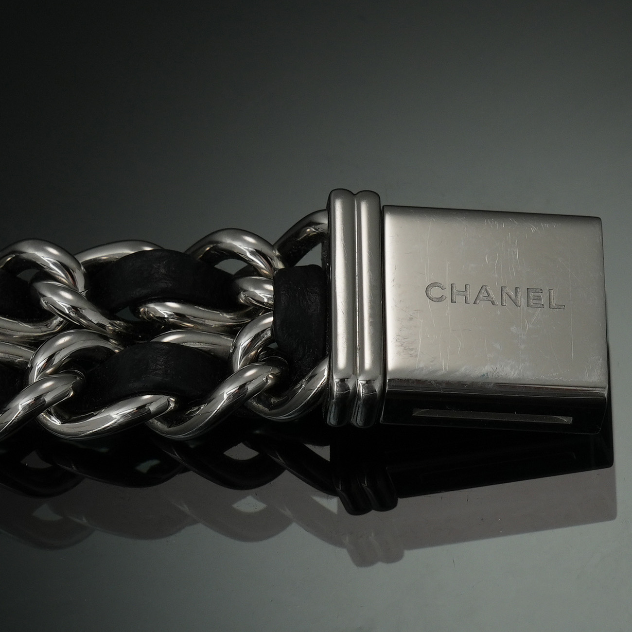 CHANEL(USED)샤넬 프리미에르 아이코닉 체인 워치 H7022
