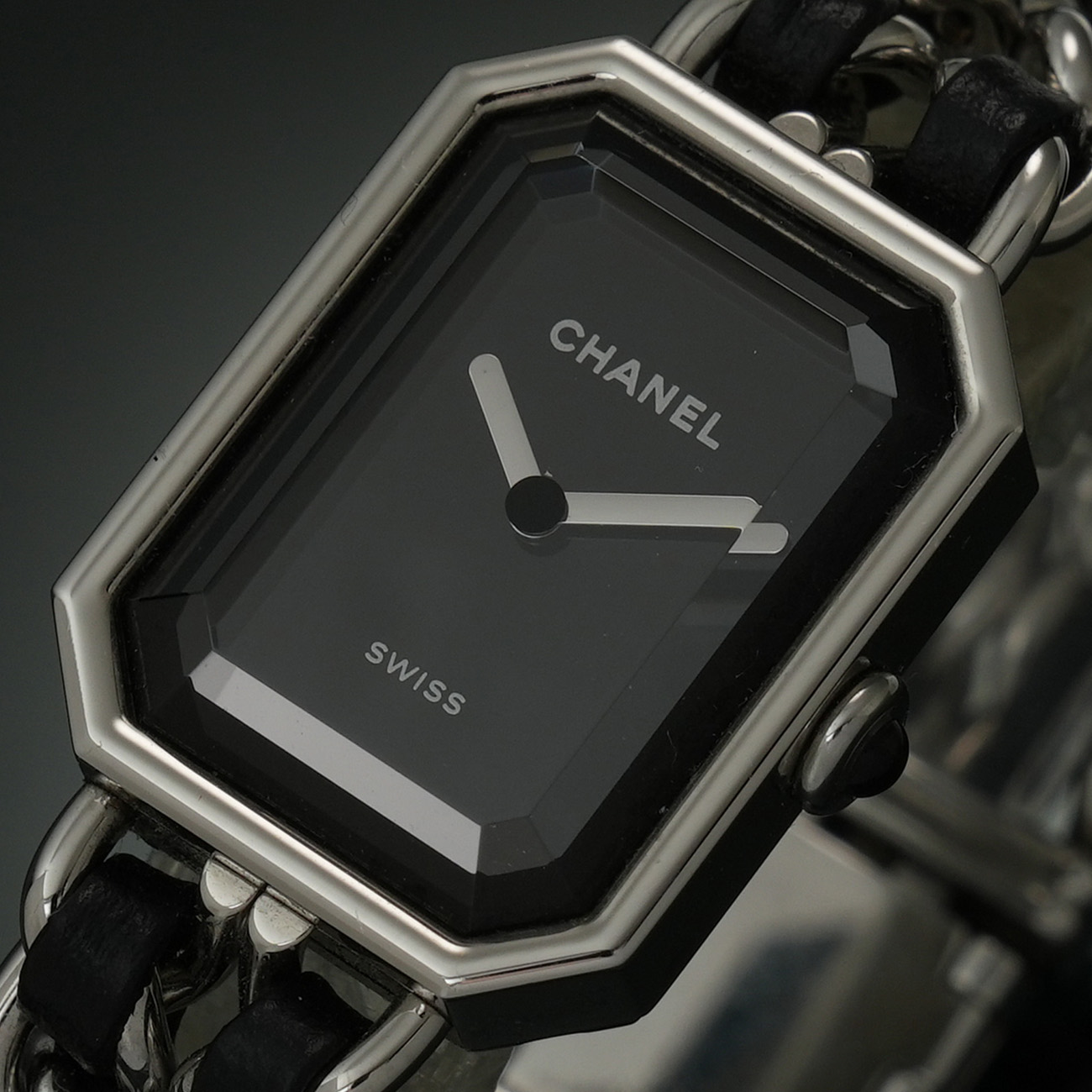 CHANEL(USED)샤넬 프리미에르 아이코닉 체인 워치 H7022