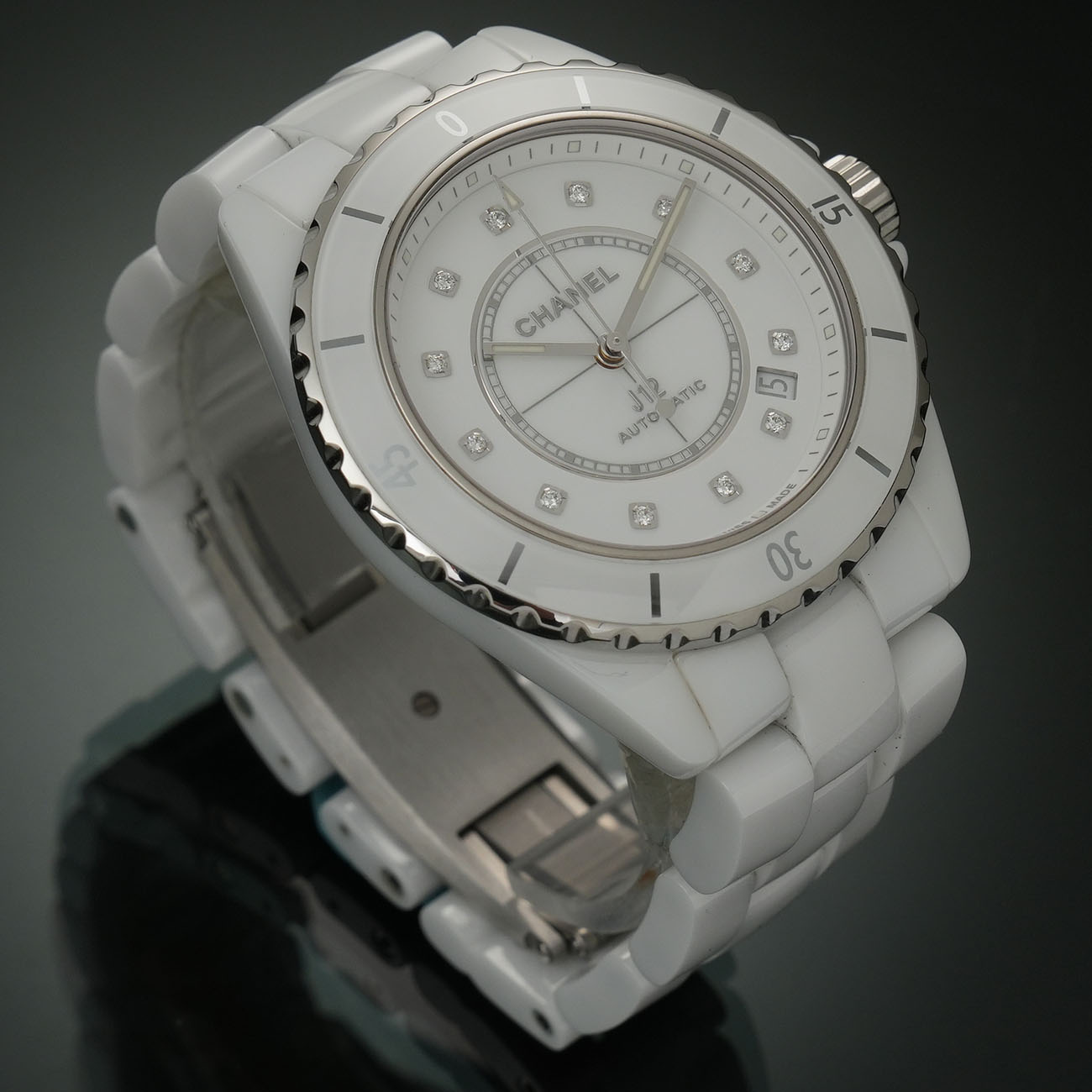 CHANEL(USED)샤넬 J12 화이트 세라믹