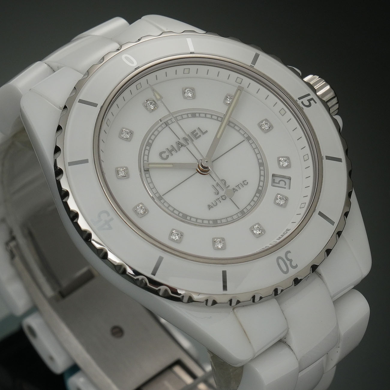 CHANEL(USED)샤넬 J12 화이트 세라믹