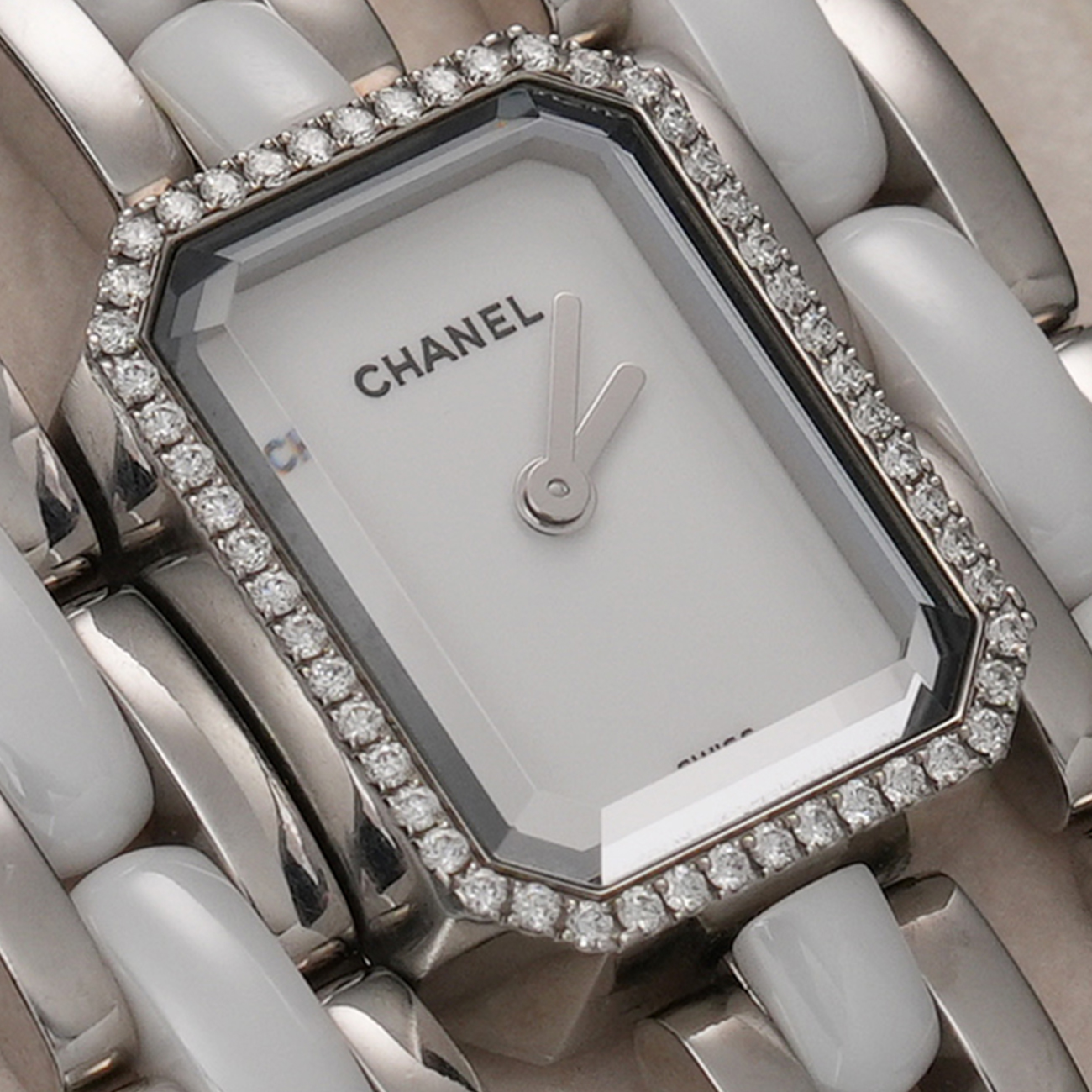 CHANEL(USED)샤넬 프리미에르 다이아 미니 세라믹 워치