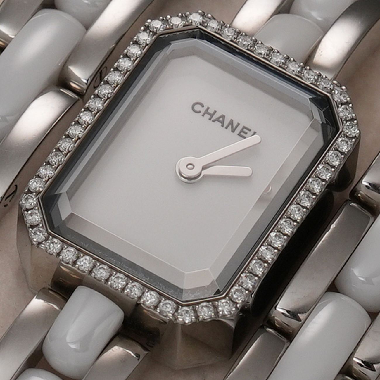 CHANEL(USED)샤넬 프리미에르 다이아 미니 세라믹 워치