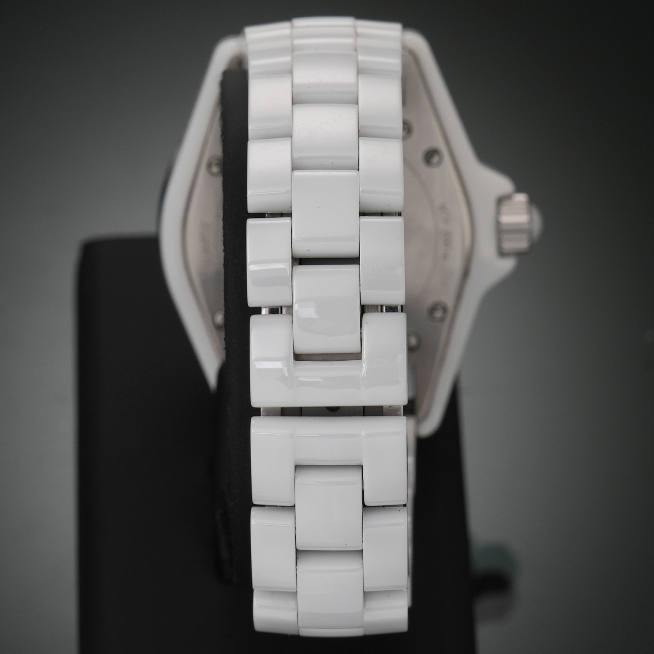 CHANEL(USED)샤넬 H1628 화이트 세라믹 J12 쿼츠 33MM
