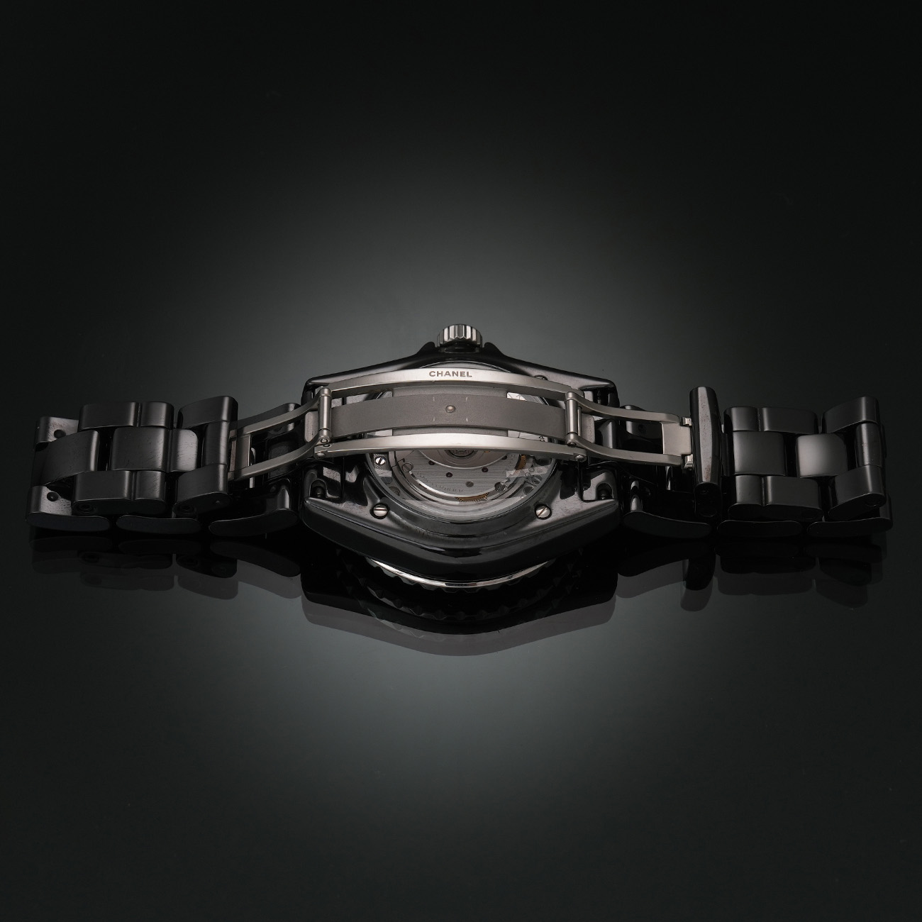CHANEL(USED)샤넬 H5697 블랙세라믹 J12 오토 38MM