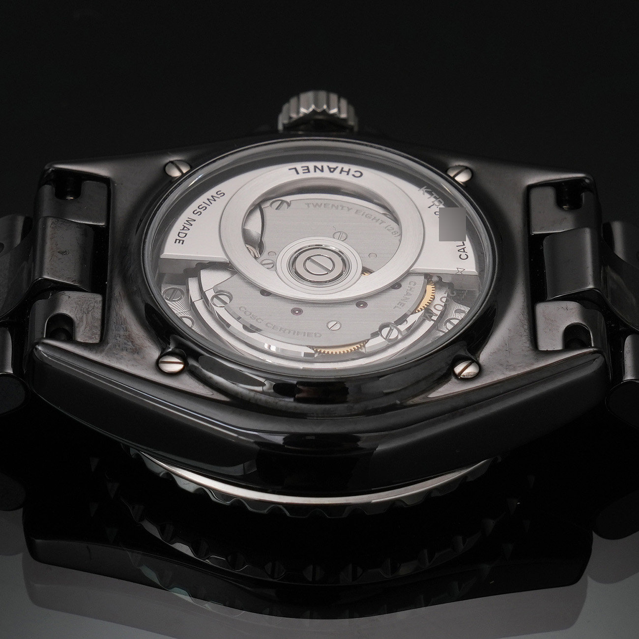 CHANEL(USED)샤넬 H5697 블랙세라믹 J12 오토 38MM