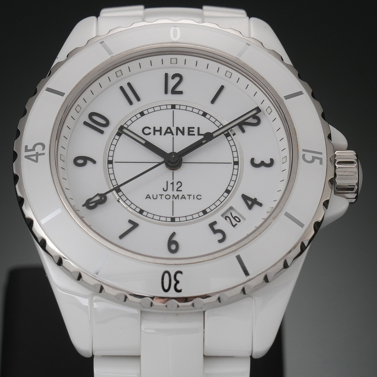 CHANEL(USED)샤넬 H5700 화이트세라믹 J12 오토 38MM