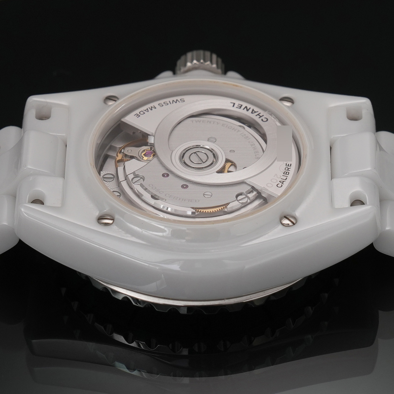 CHANEL(USED)샤넬 H5700 화이트세라믹 J12 오토 38MM