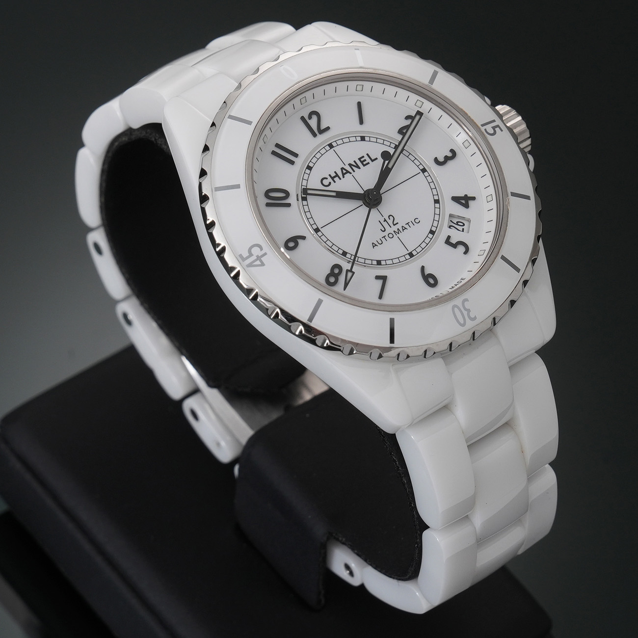 CHANEL(USED)샤넬 H5700 화이트세라믹 J12 오토 38MM