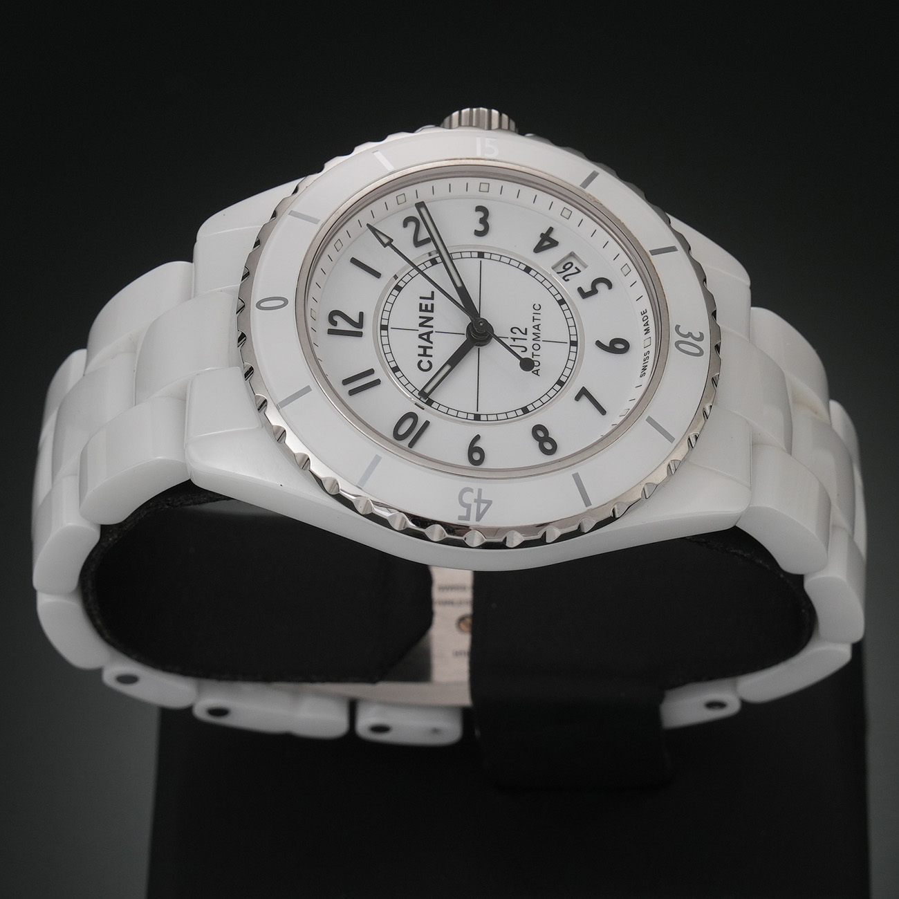 CHANEL(USED)샤넬 H5700 화이트세라믹 J12 오토 38MM