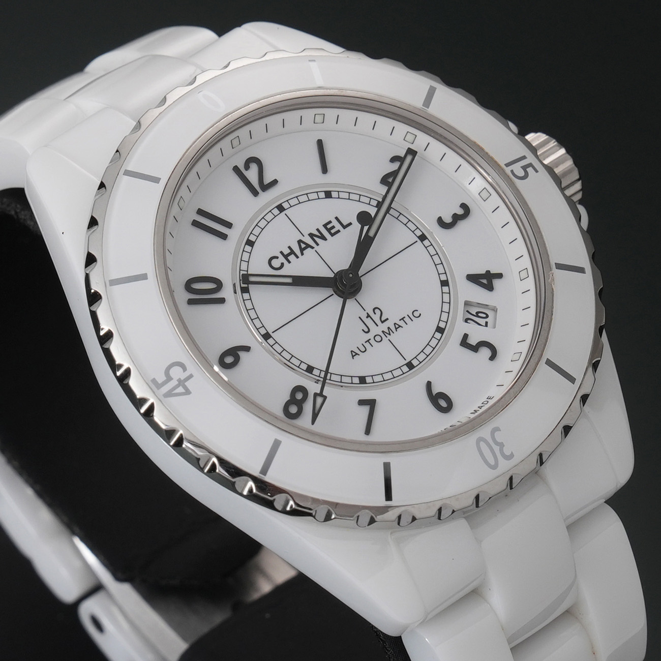 CHANEL(USED)샤넬 H5700 화이트세라믹 J12 오토 38MM