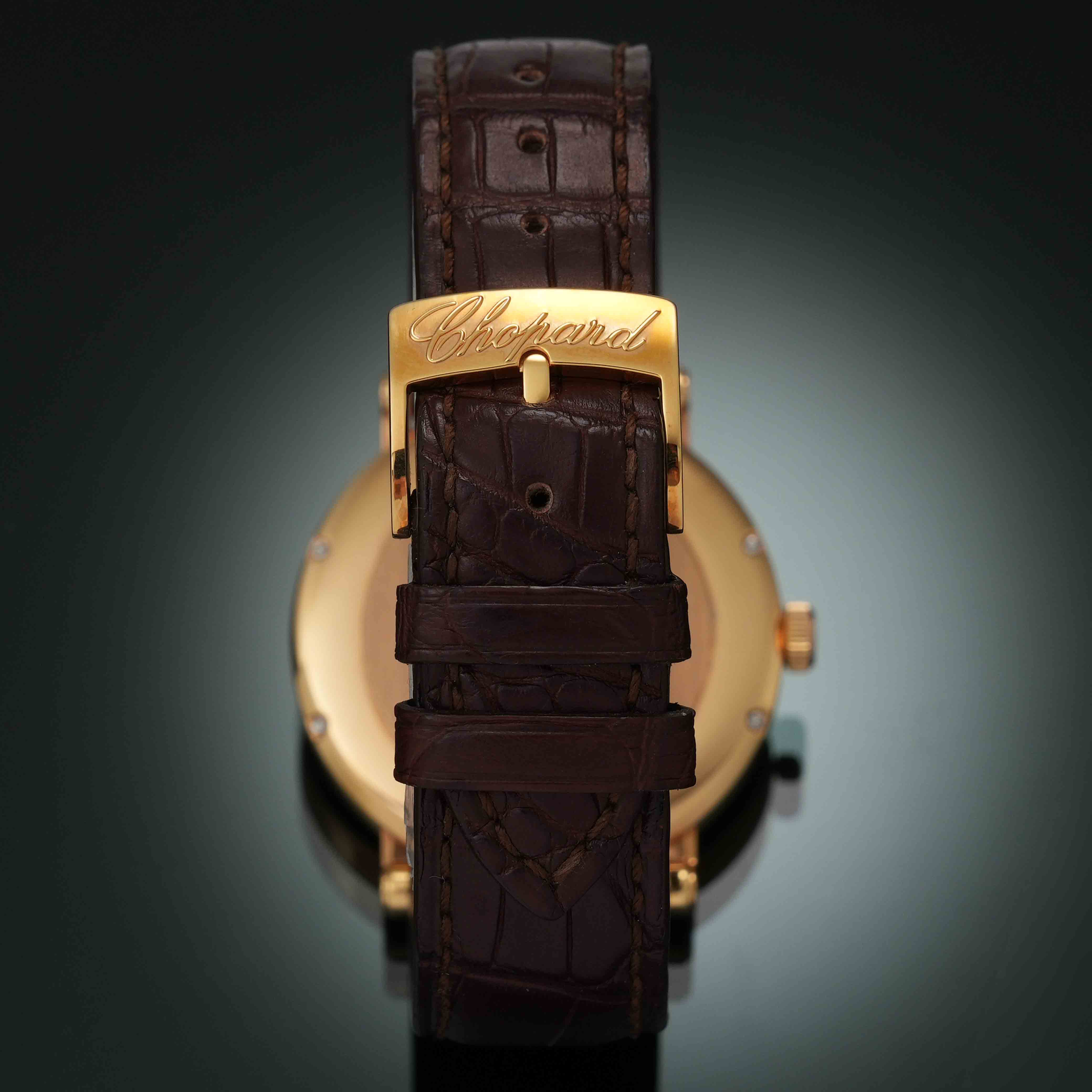 CHOPARD(USED)쇼파드 금장 다이아643573 4599