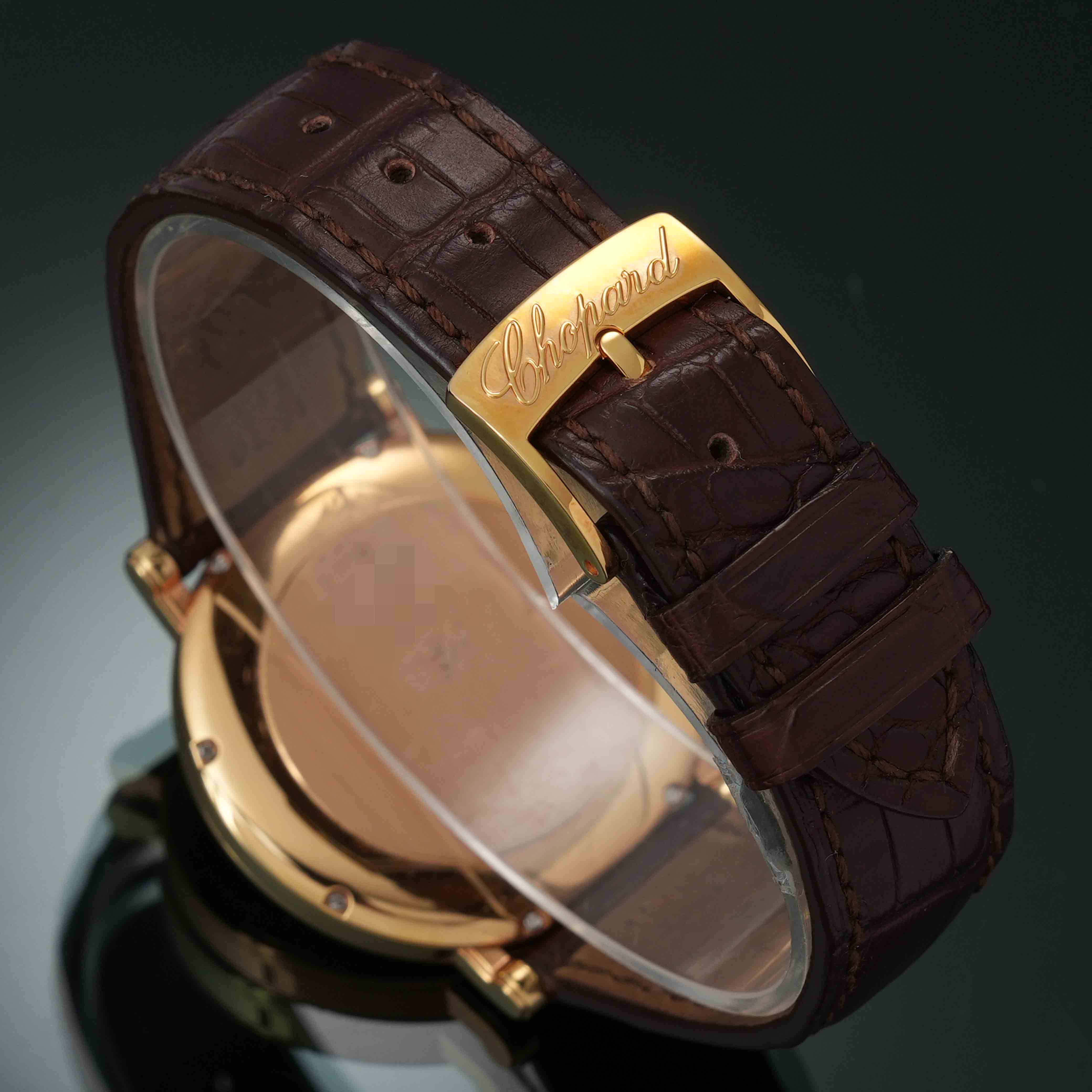CHOPARD(USED)쇼파드 금장 다이아643573 4599