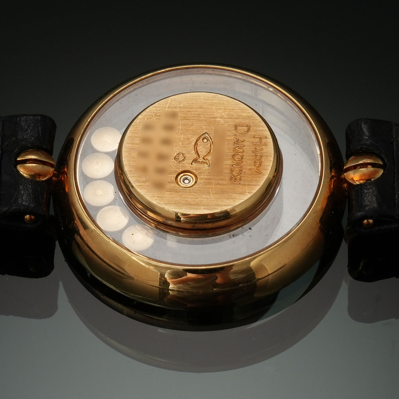 CHOPARD(USED)쇼파드 해피 다이아몬드 파베 워치
