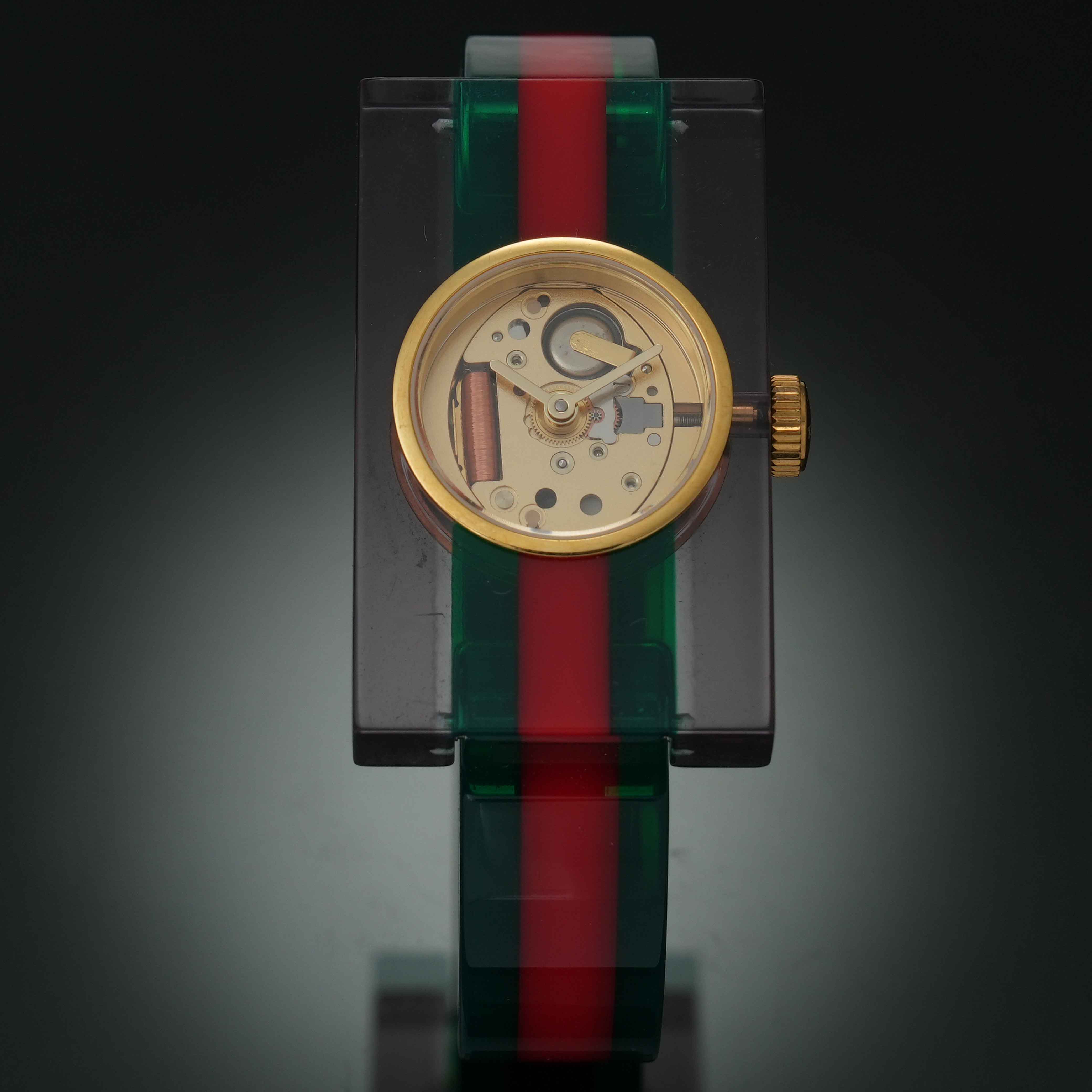 GUCCI(USED)구찌 YA143503 플렉스 글래스 워치