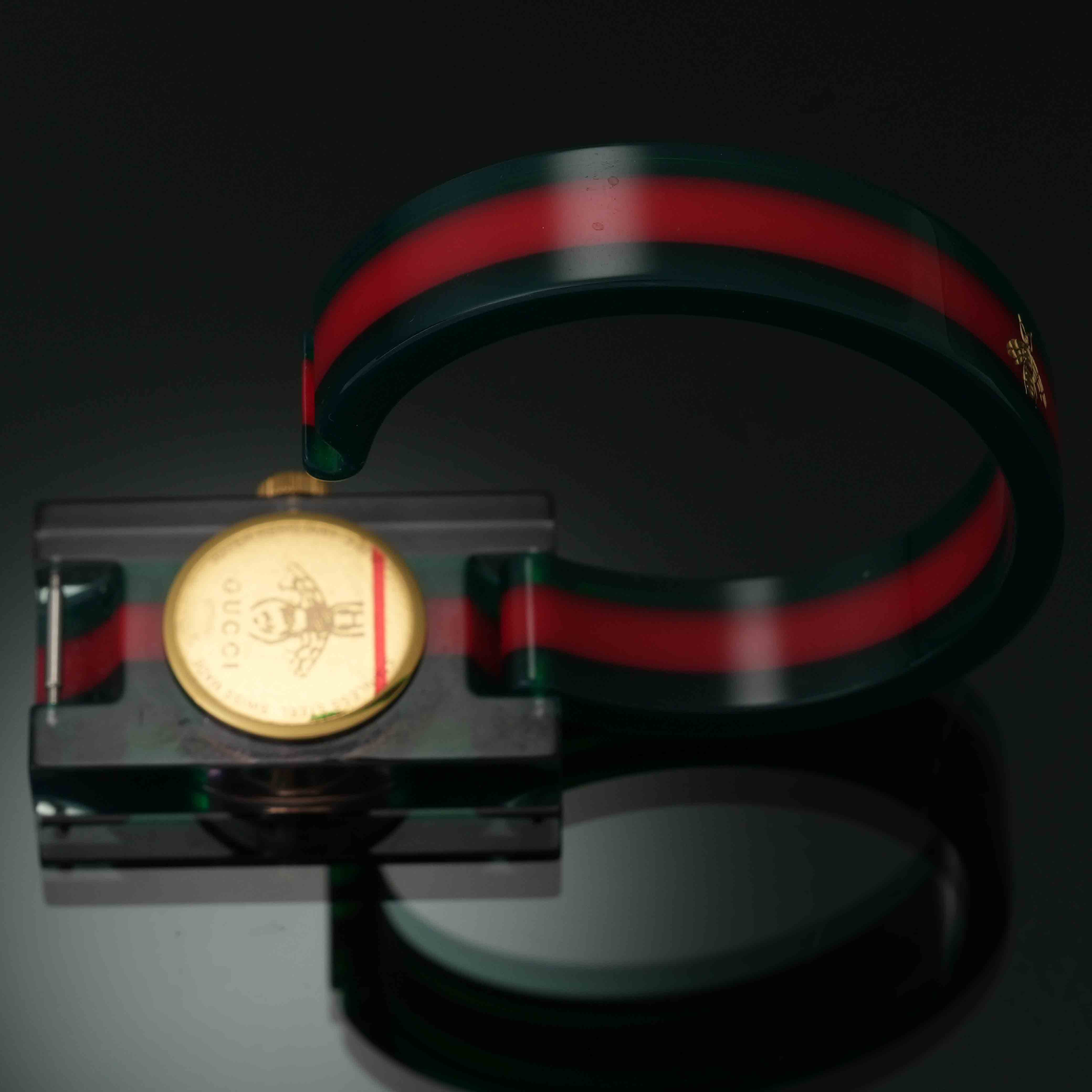 GUCCI(USED)구찌 YA143503 플렉스 글래스 워치