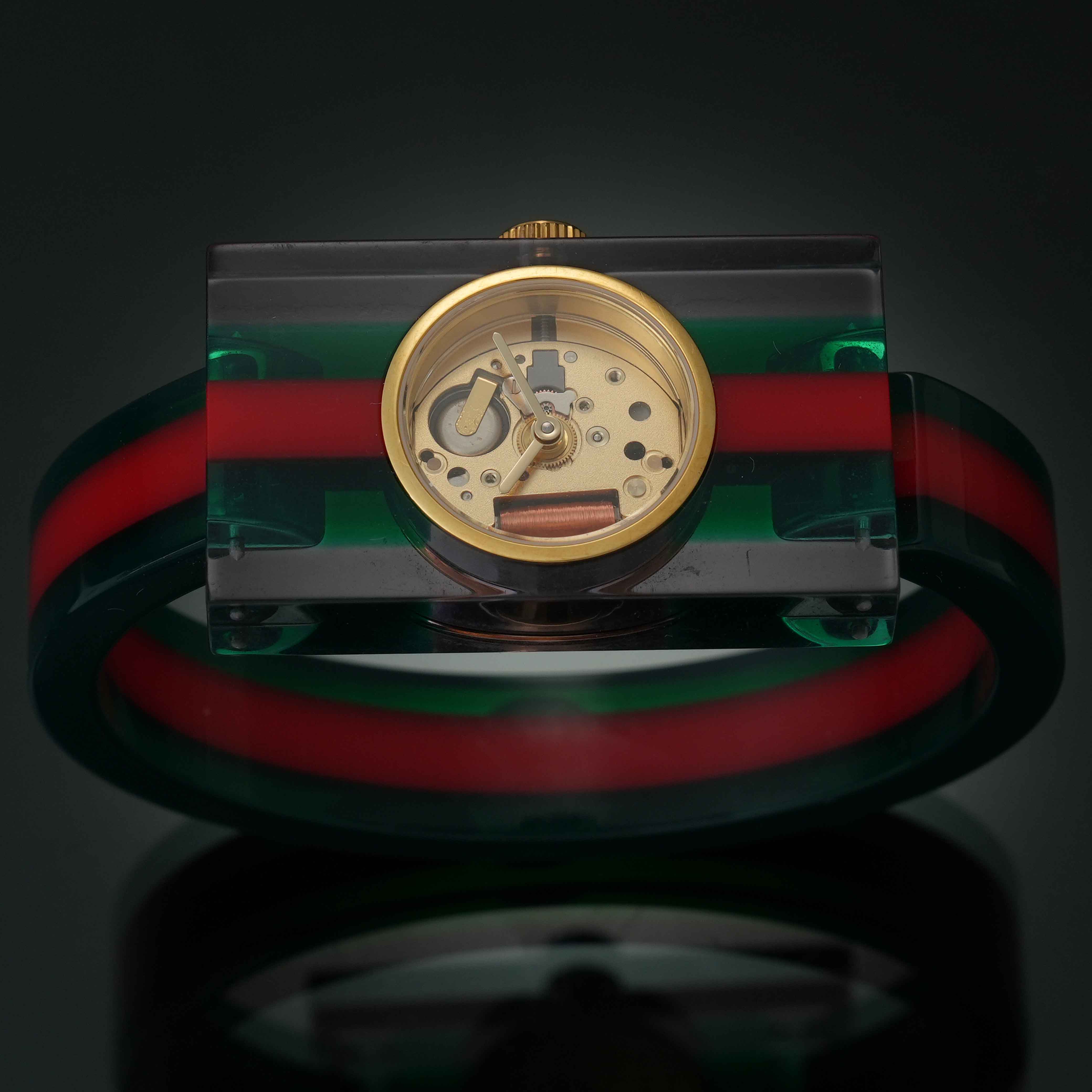 GUCCI(USED)구찌 YA143503 플렉스 글래스 워치