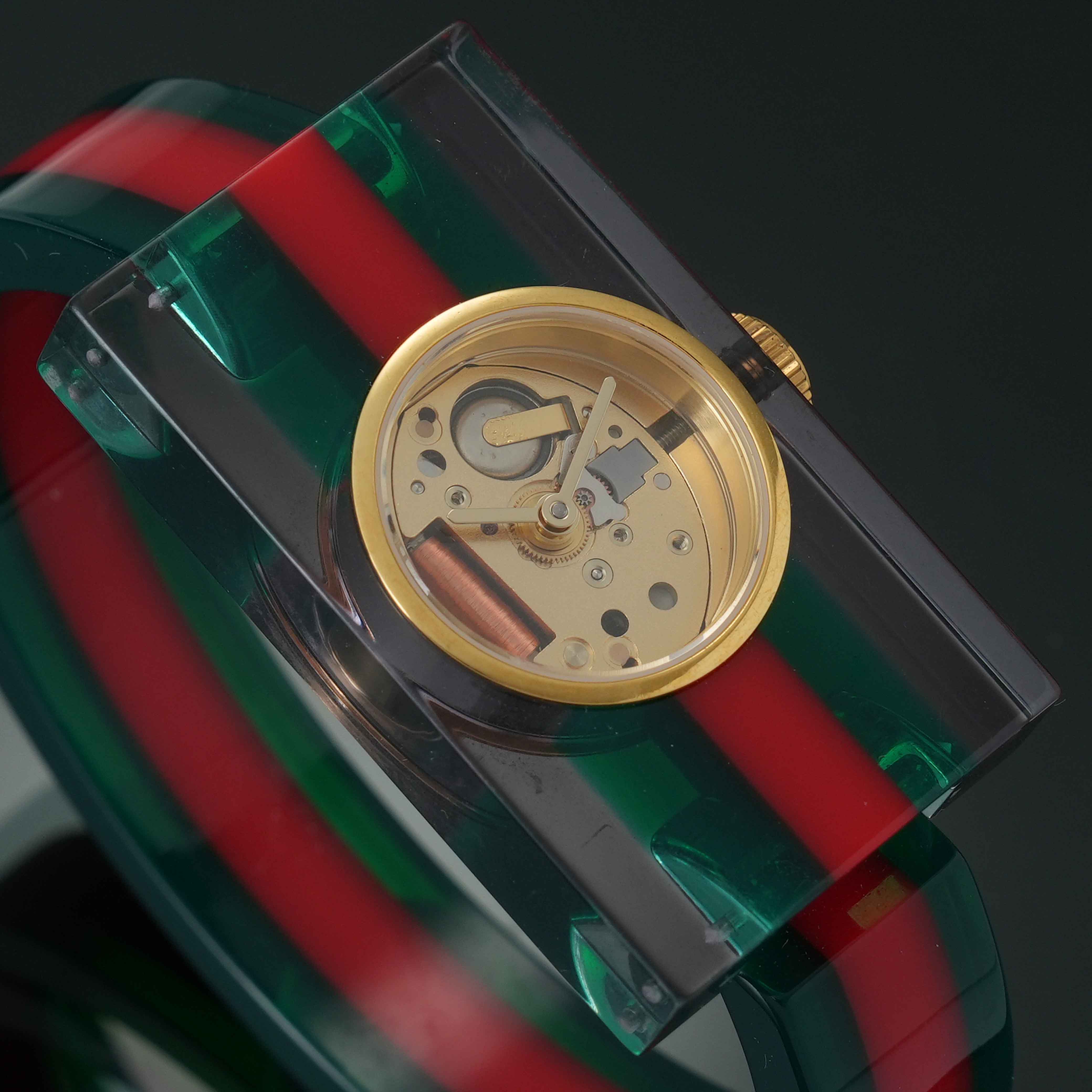 GUCCI(USED)구찌 YA143503 플렉스 글래스 워치