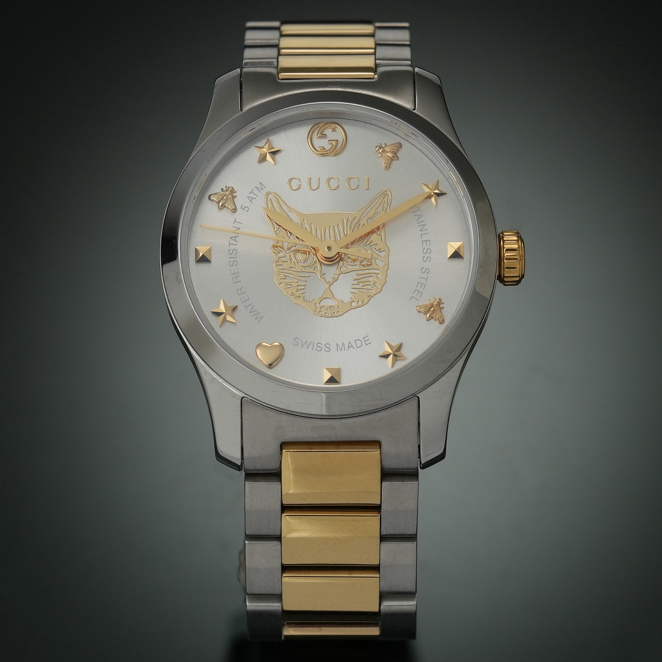 GUCCI(USED)구찌 G-타임리스 캣 워치 27MM 126.4