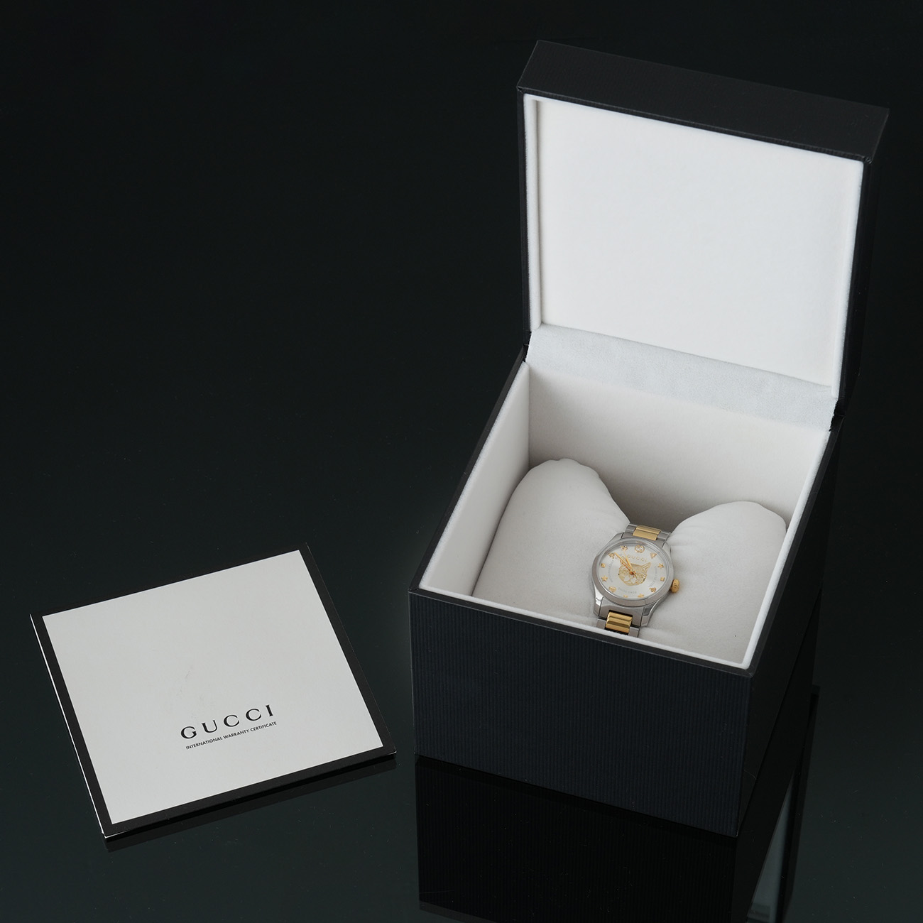 GUCCI(USED)구찌 G-타임리스 캣 워치 27MM 126.4