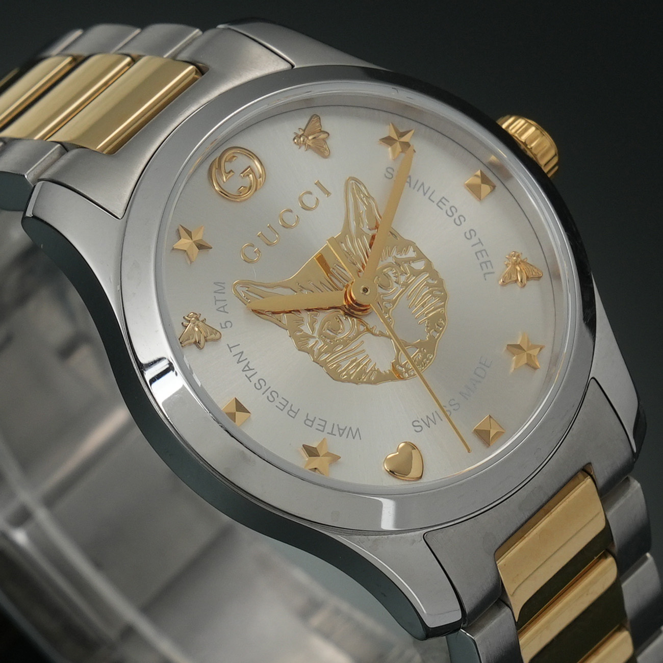 GUCCI(USED)구찌 G-타임리스 캣 워치 27MM 126.4
