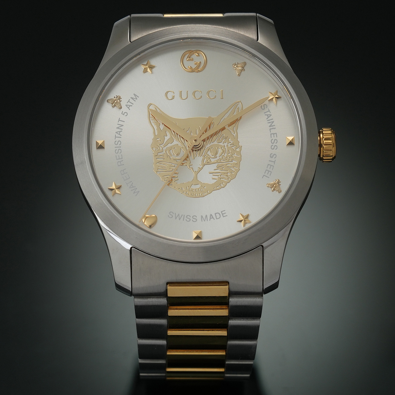 GUCCI(USED)구찌 G-타임리스 캣 워치 38MM 126.4
