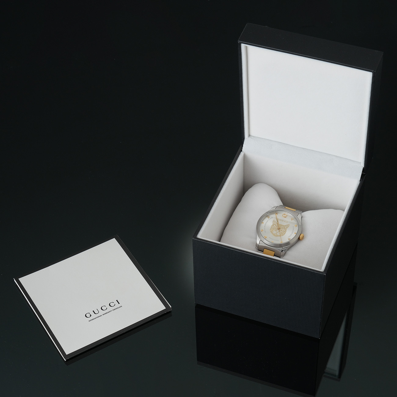 GUCCI(USED)구찌 G-타임리스 캣 워치 38MM 126.4