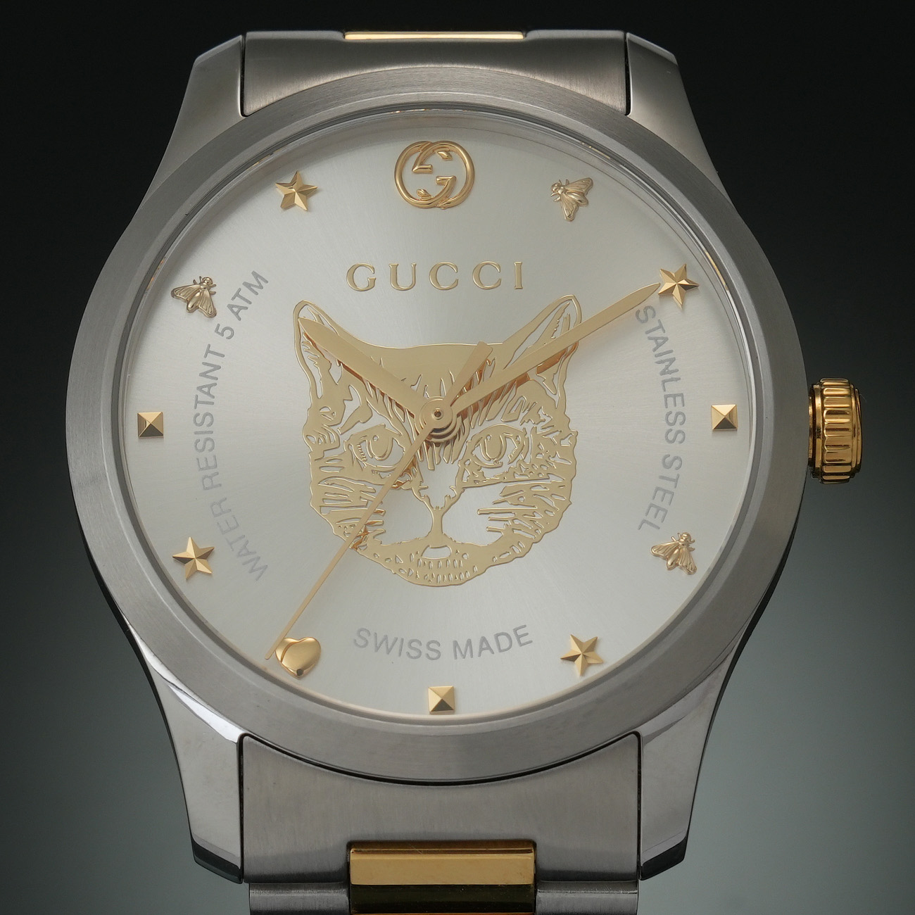 GUCCI(USED)구찌 G-타임리스 캣 워치 38MM 126.4