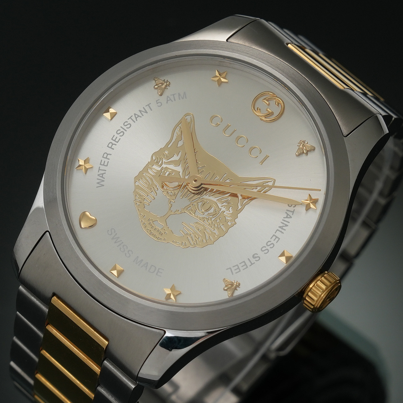 GUCCI(USED)구찌 G-타임리스 캣 워치 38MM 126.4