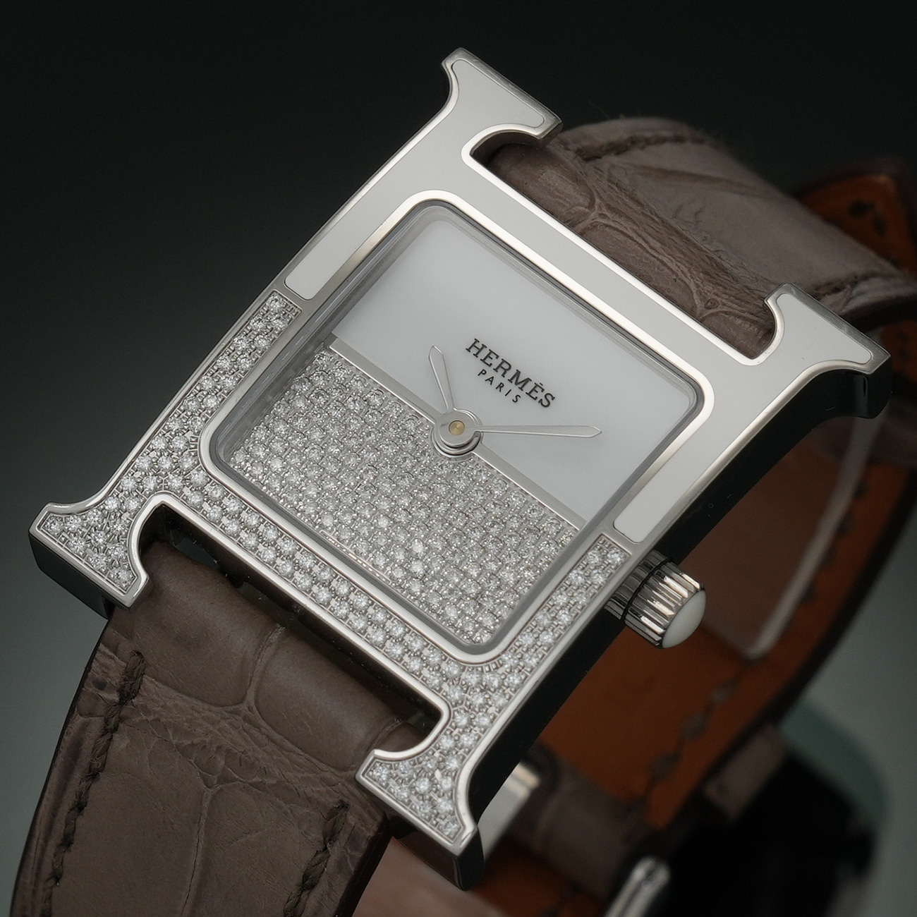 HERMES(USED)에르메스 H아워 HH1.234