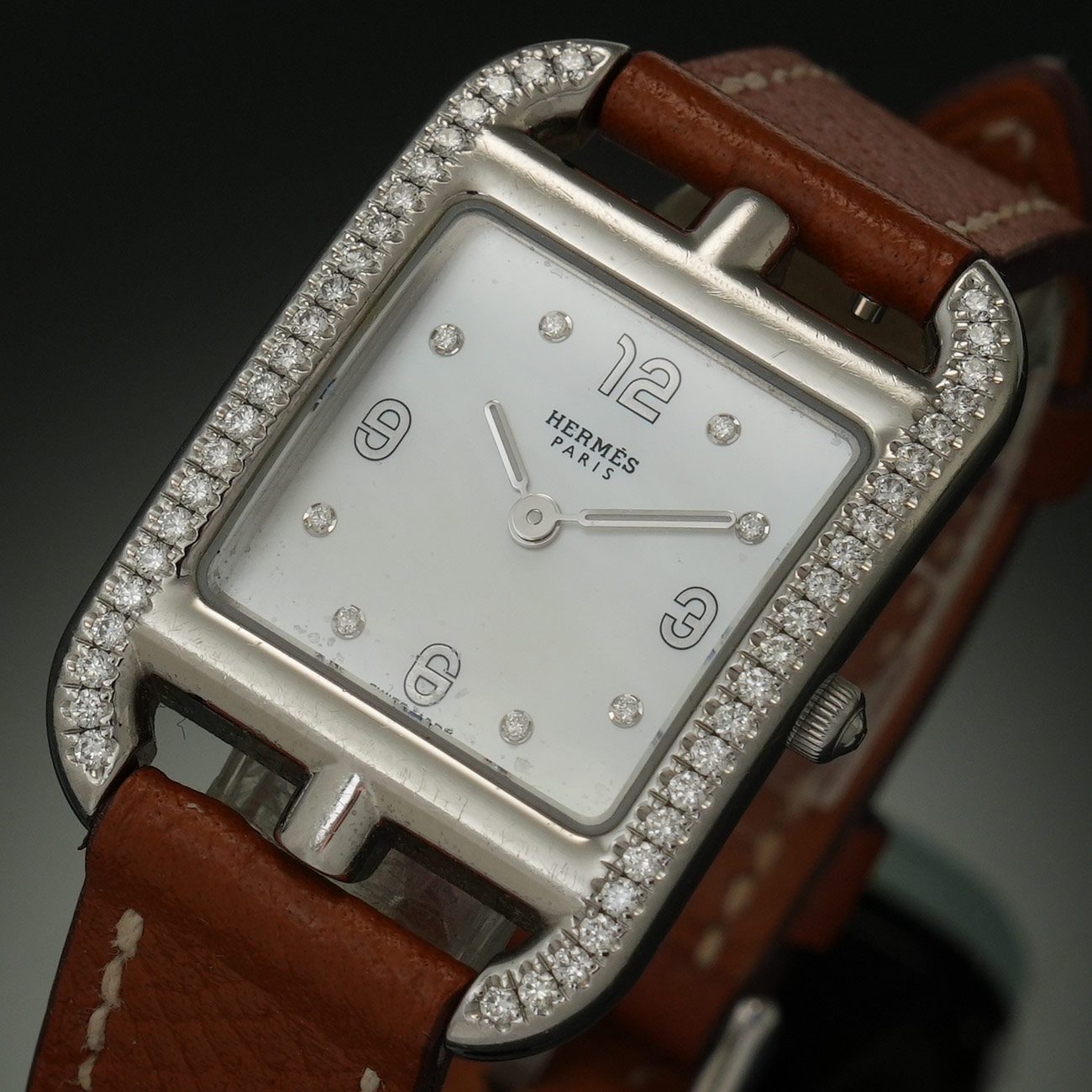 HERMES(USED)에르메스 케이프 코드 스몰 다이아베젤 CC1.232