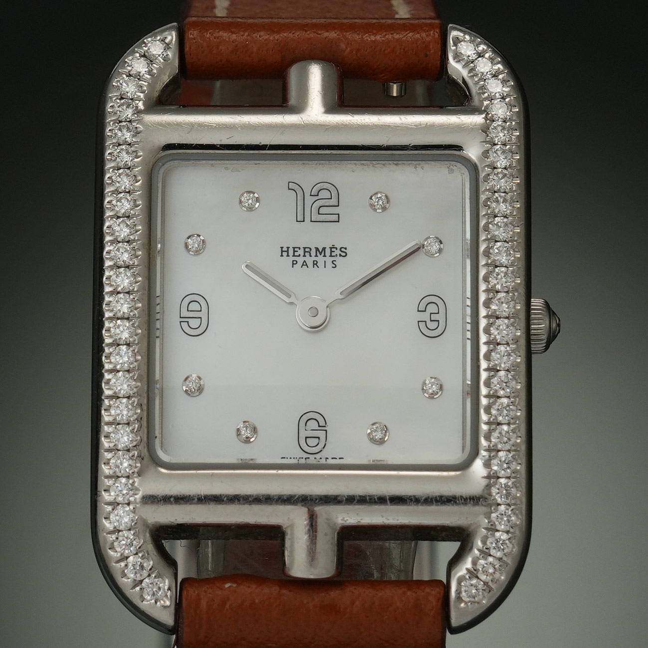 HERMES(USED)에르메스 케이프 코드 스몰 다이아베젤 CC1.232