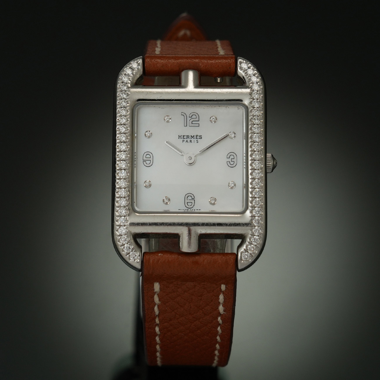 HERMES(USED)에르메스 케이프 코드 스몰 다이아베젤 CC1.232