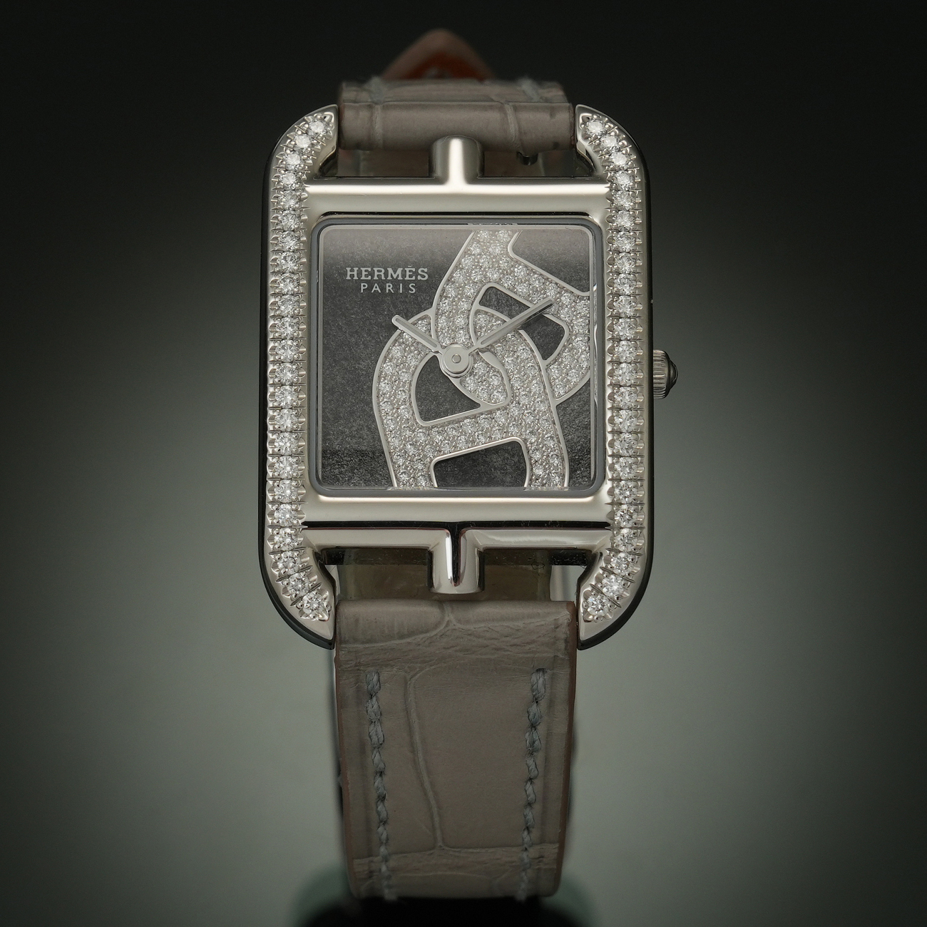 HERMES(USED)에르메스 케이프 코드 다이아베젤 워치 CC1.330