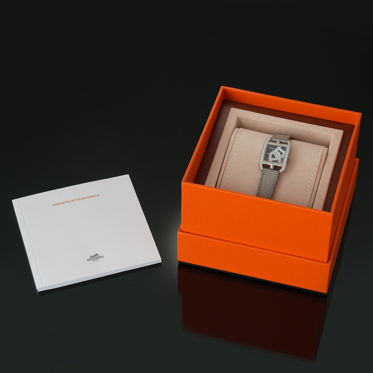 HERMES(USED)에르메스 케이프 코드 다이아베젤 워치 CC1.330