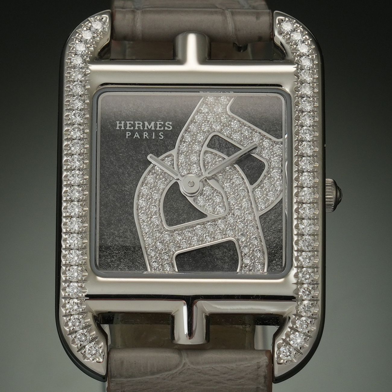 HERMES(USED)에르메스 케이프 코드 다이아베젤 워치 CC1.330