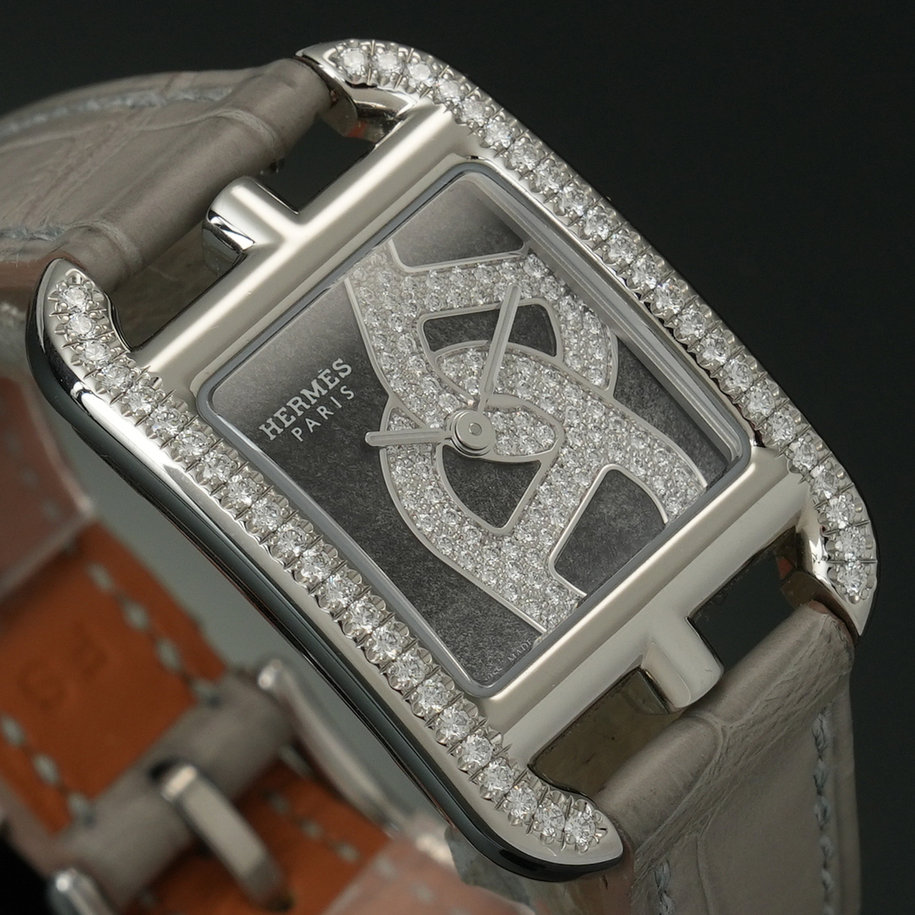 HERMES(USED)에르메스 케이프 코드 다이아베젤 워치 CC1.330
