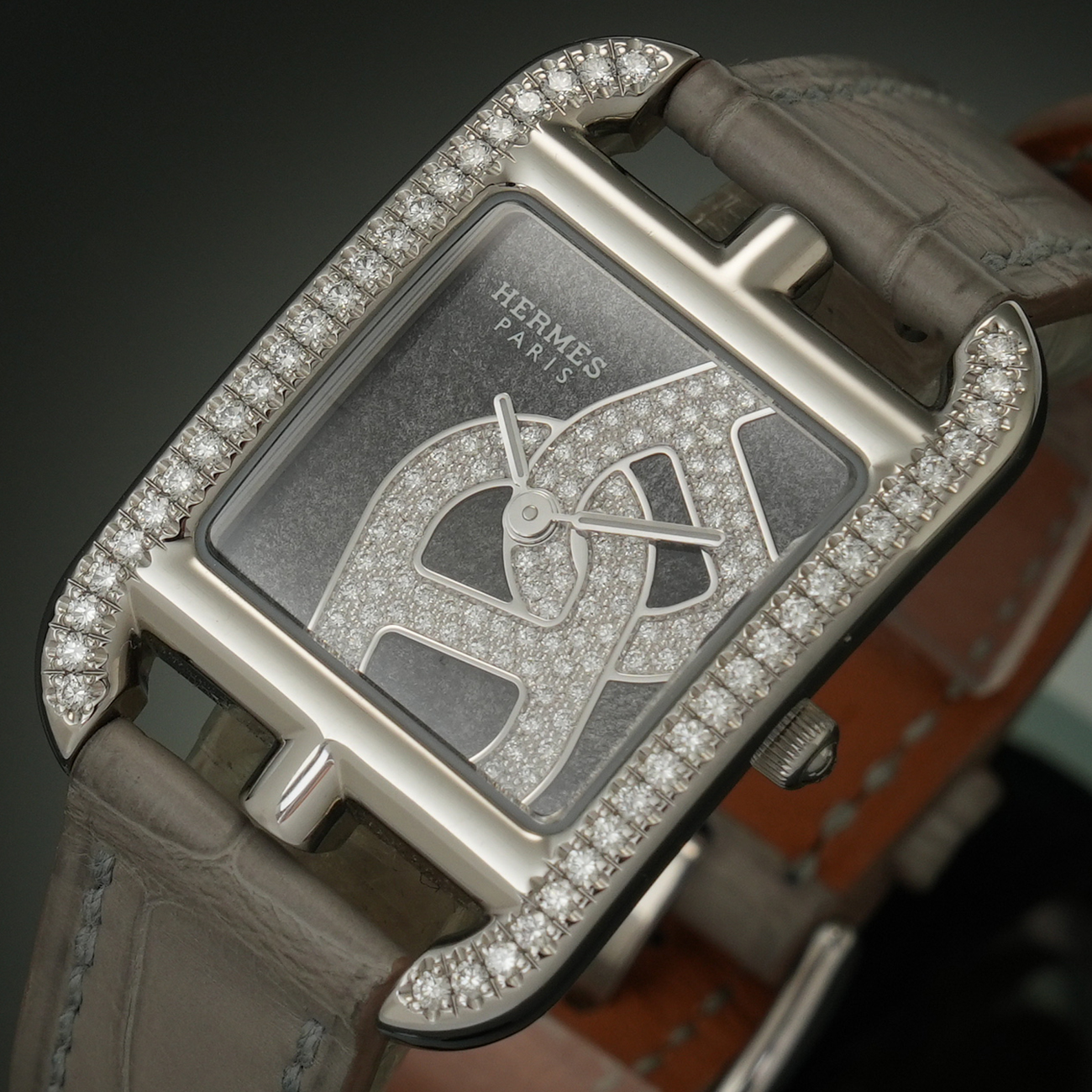 HERMES(USED)에르메스 케이프 코드 다이아베젤 워치 CC1.330