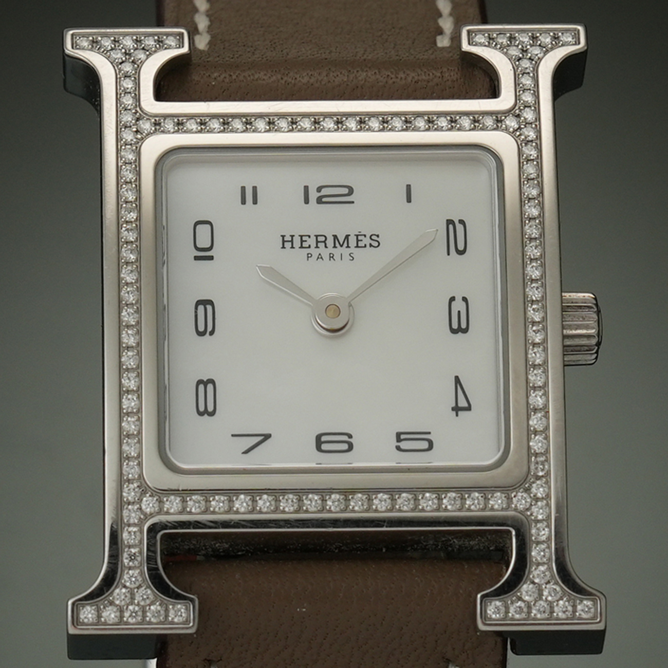 HERMES(USED)에르메스 H아워 다이아베젤 HH1.235