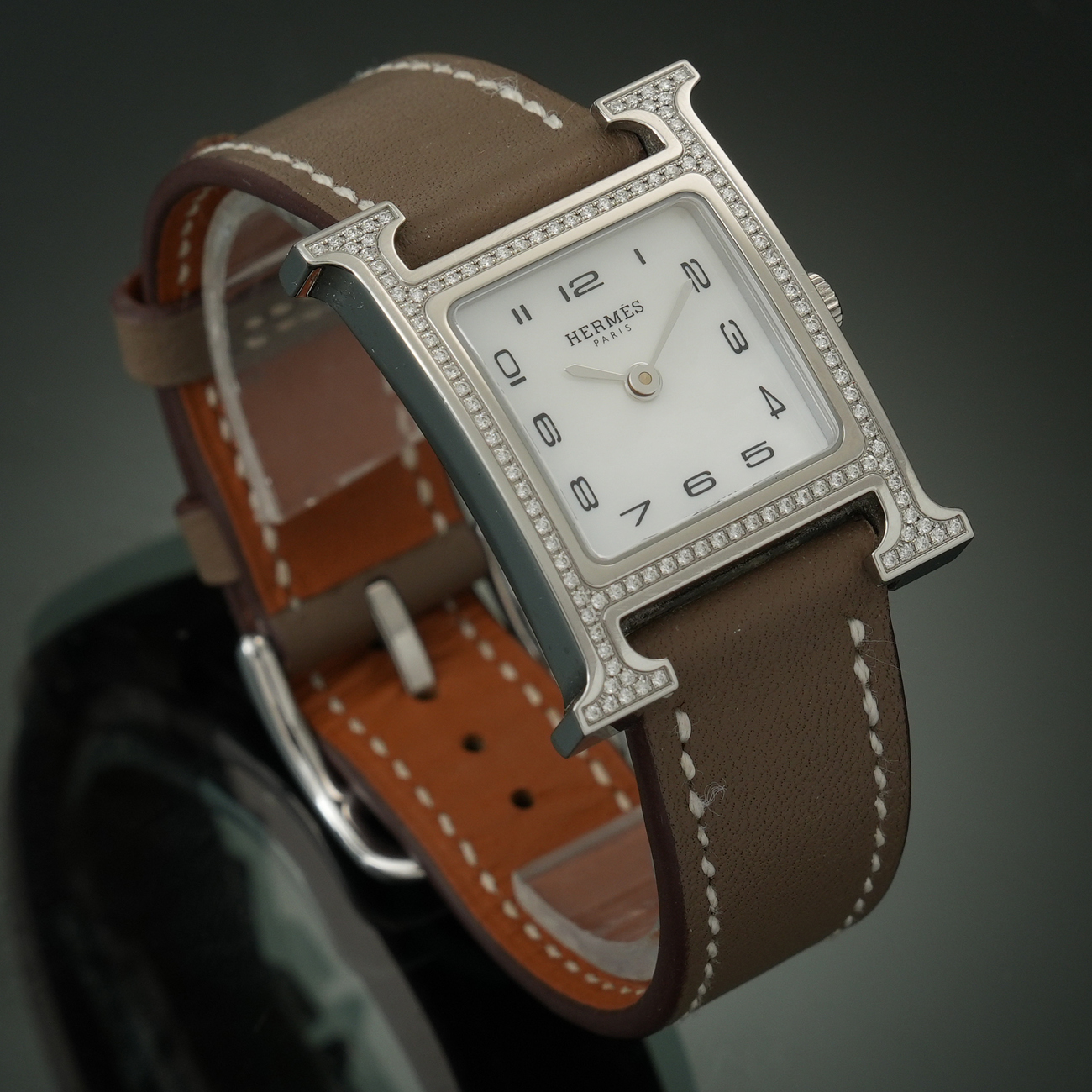 HERMES(USED)에르메스 H아워 다이아베젤 HH1.235