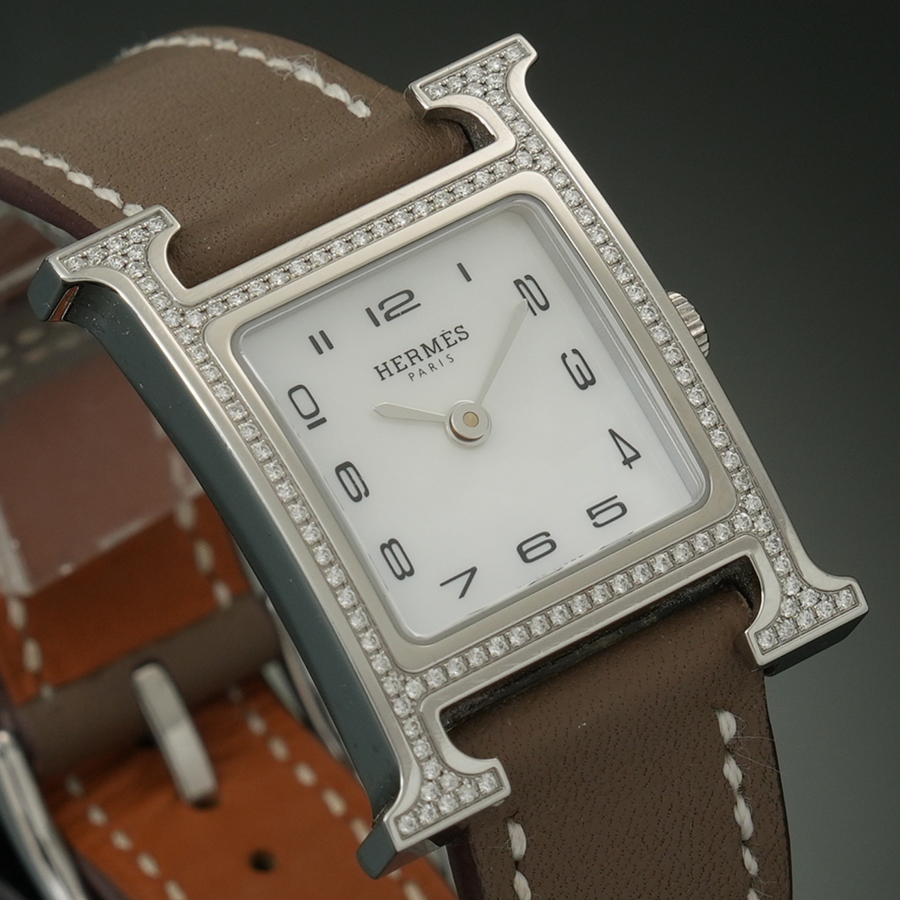 HERMES(USED)에르메스 H아워 다이아베젤 HH1.235