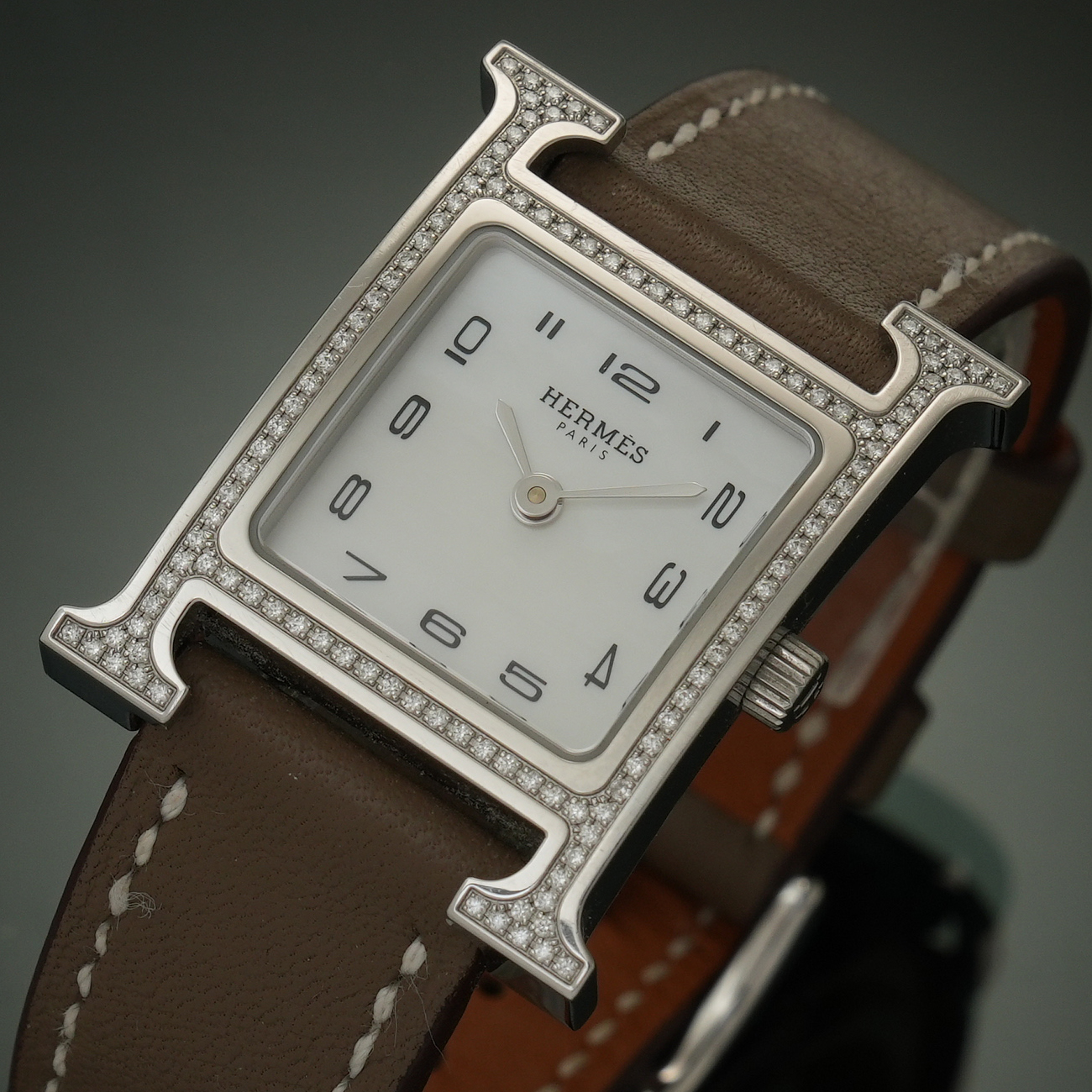 HERMES(USED)에르메스 H아워 다이아베젤 HH1.235