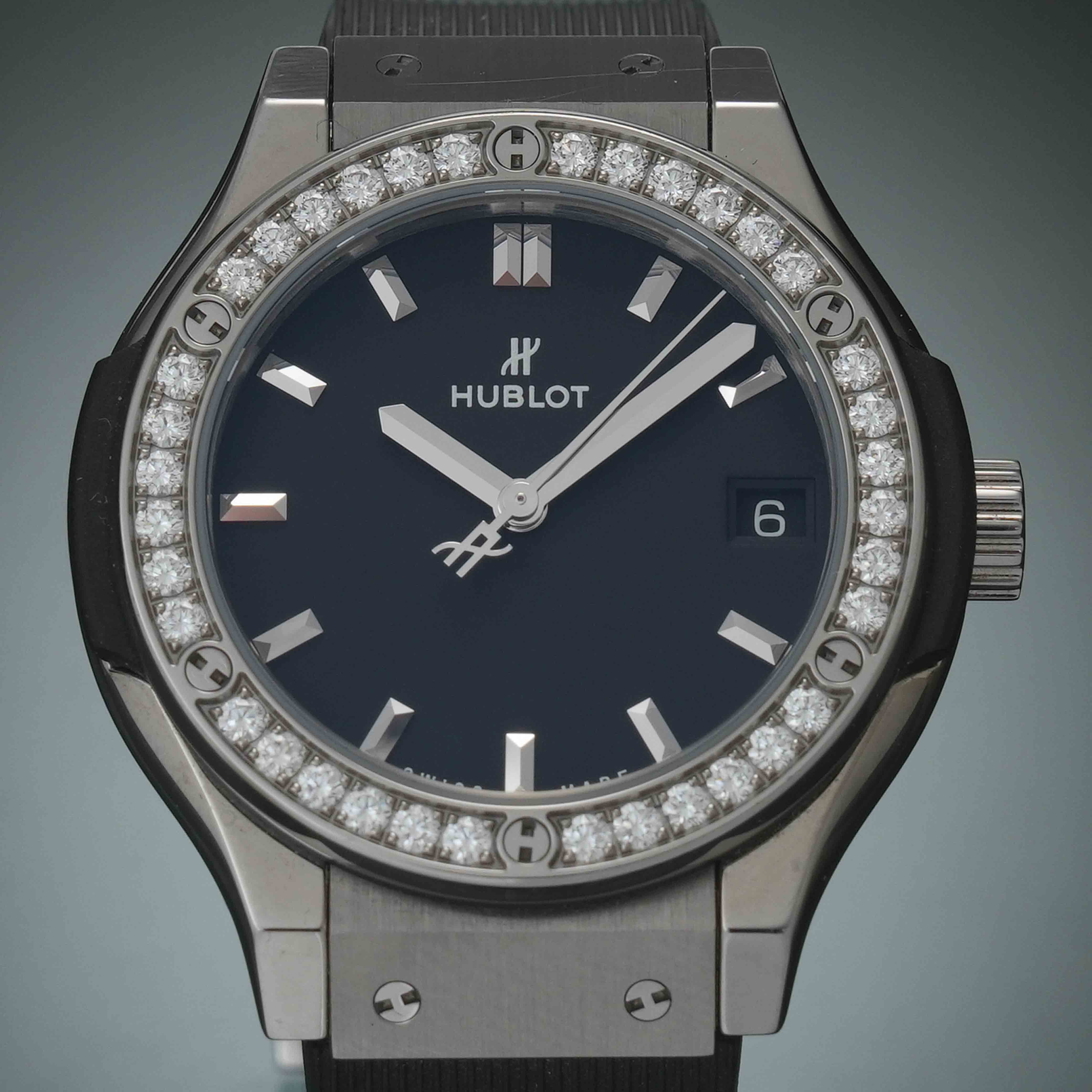 HUBLOT(USED)위블로 클래식 퓨전 쿼츠 33mm