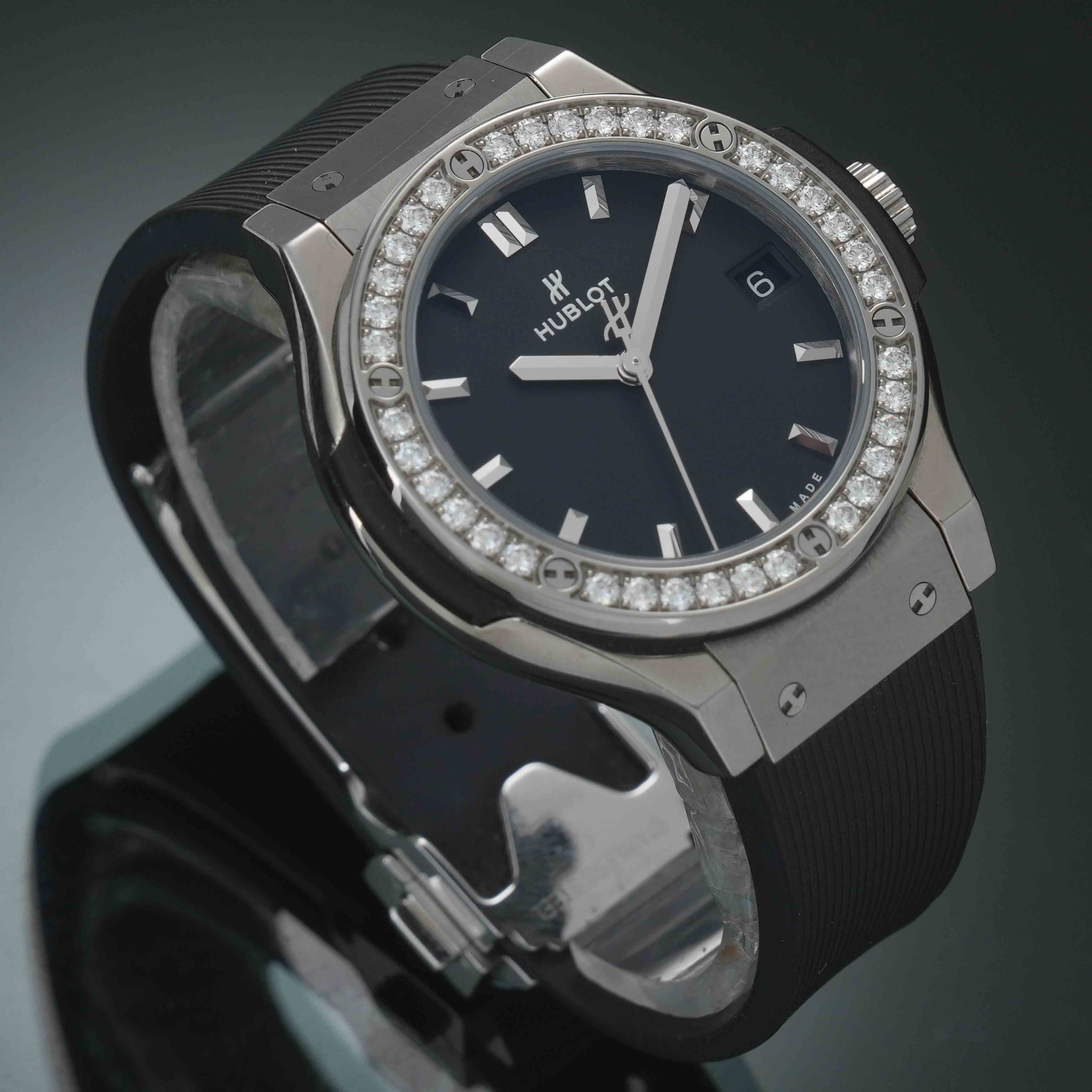 HUBLOT(USED)위블로 클래식 퓨전 쿼츠 33mm