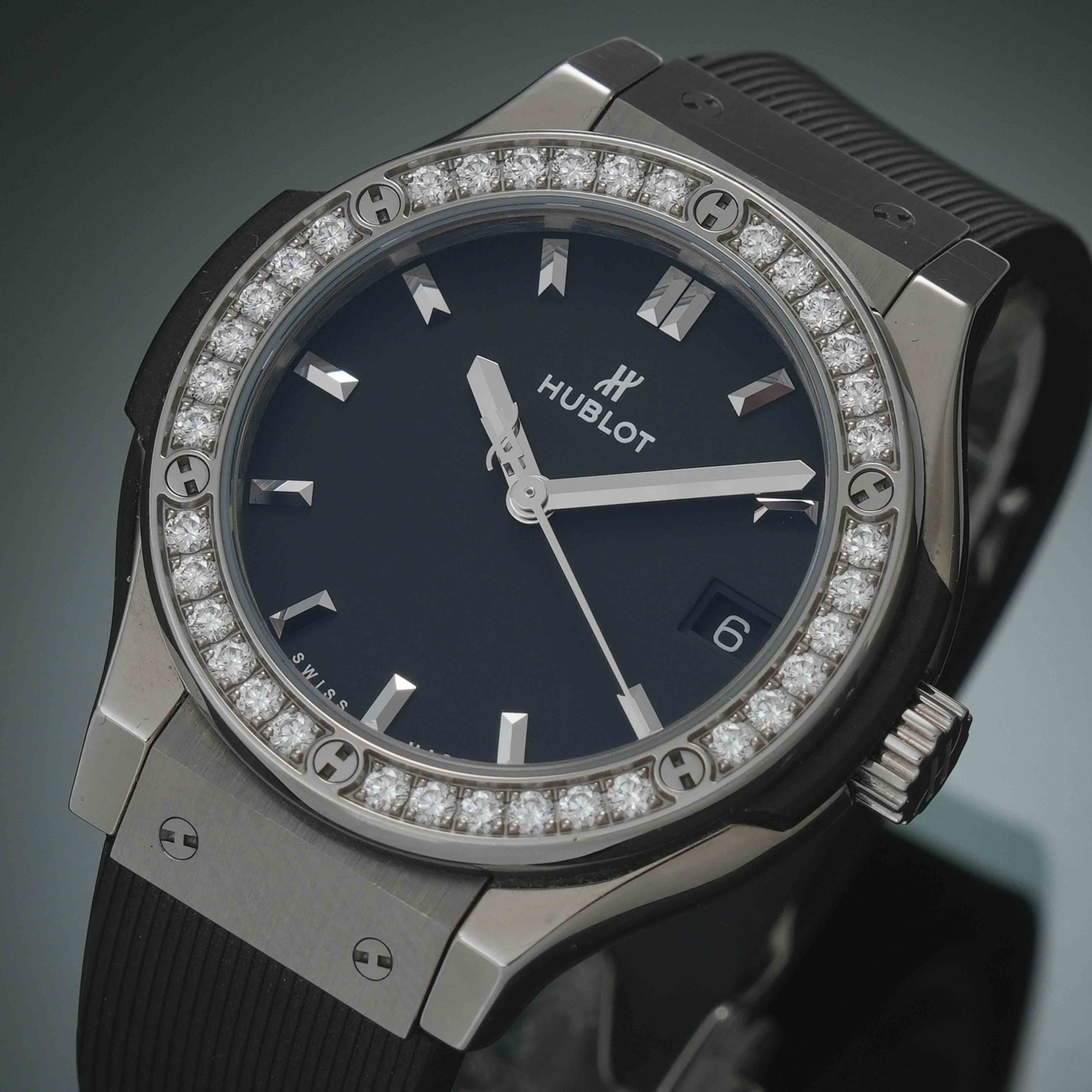 HUBLOT(USED)위블로 클래식 퓨전 쿼츠 33mm