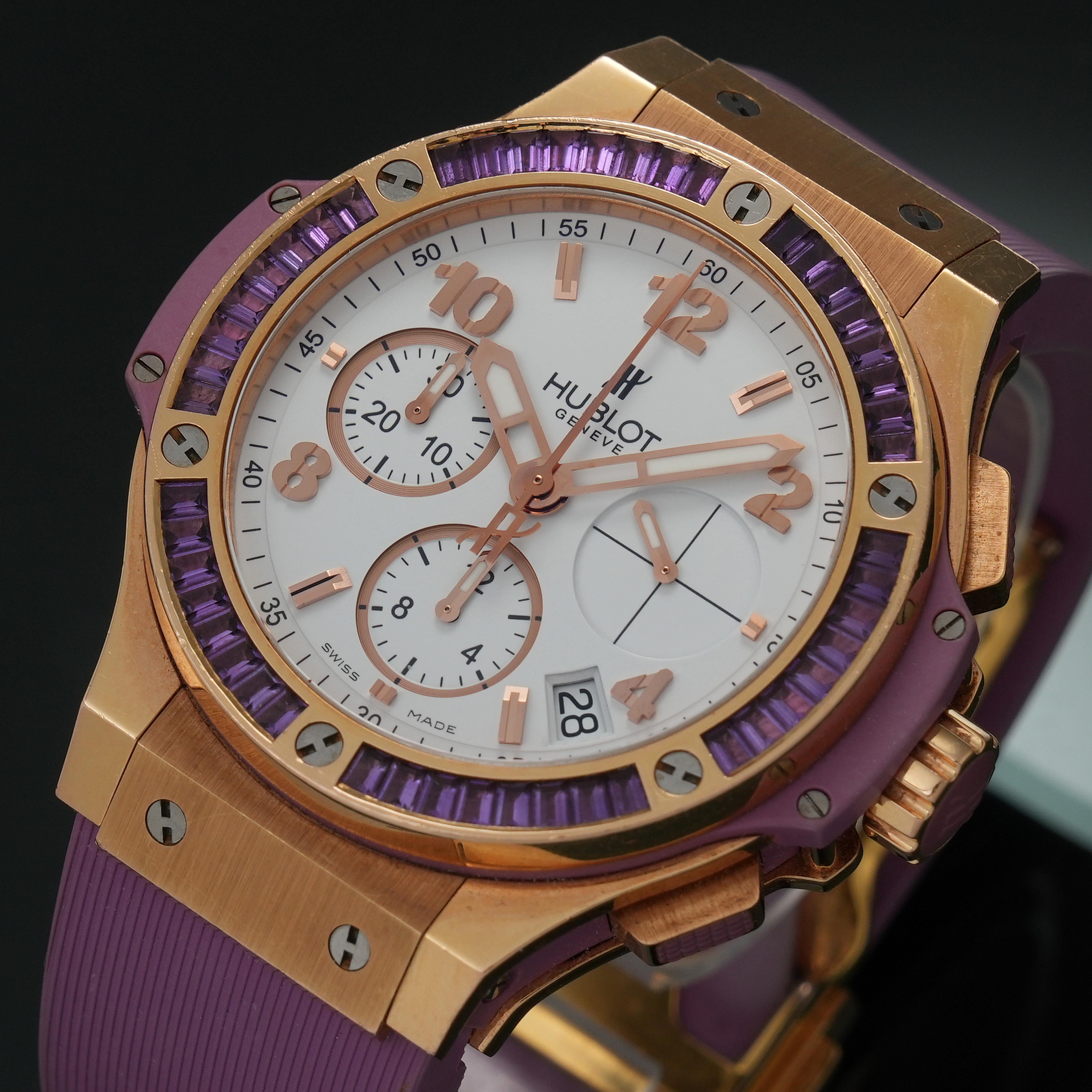 HUBLOT(USED)위블로 빅뱅 투티 프루티 크로노
