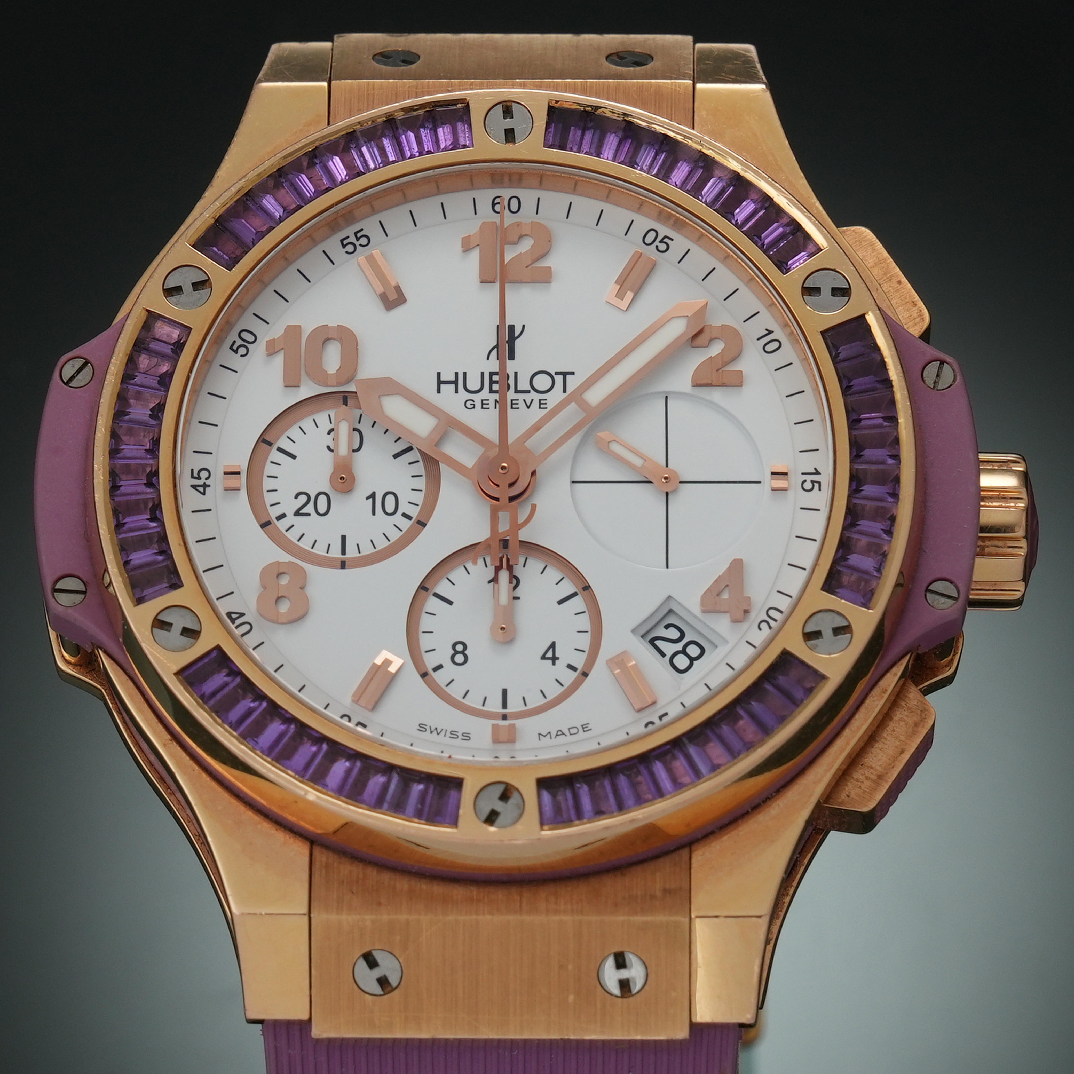 HUBLOT(USED)위블로 빅뱅 투티 프루티 크로노