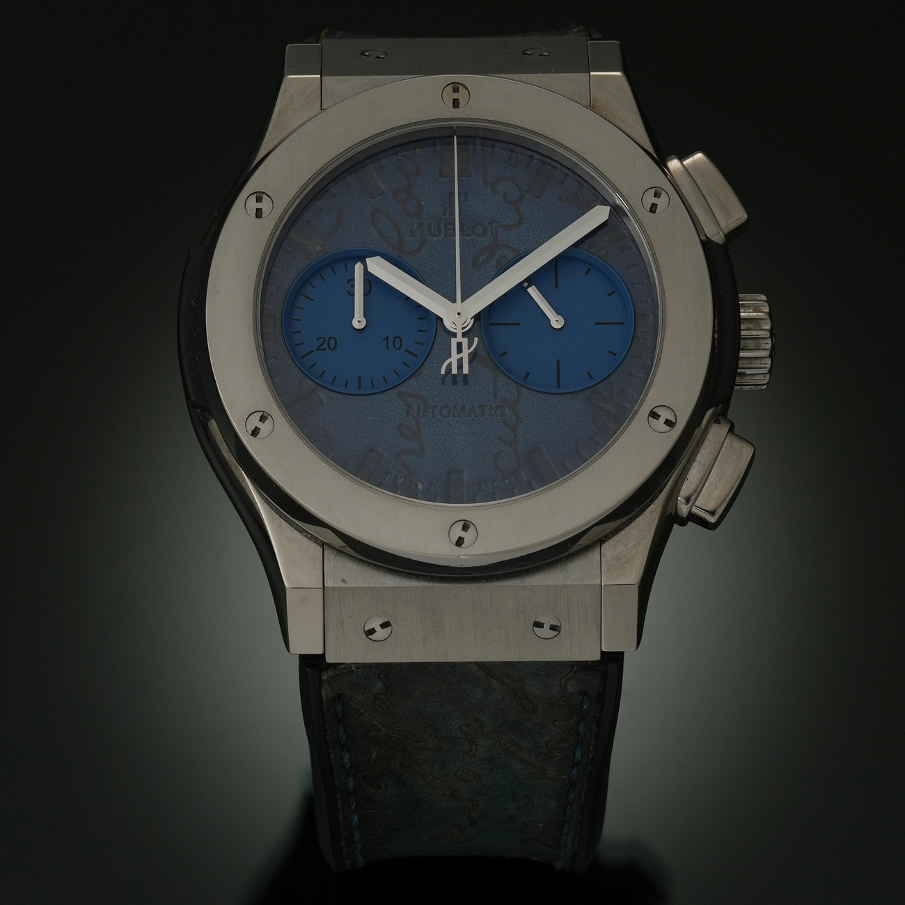 HUBLOT(USED)위블로 클래식 퓨전 크로노 벨루티 한정판
