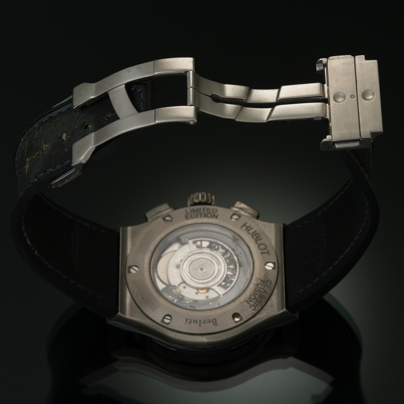 HUBLOT(USED)위블로 클래식 퓨전 크로노 벨루티 한정판