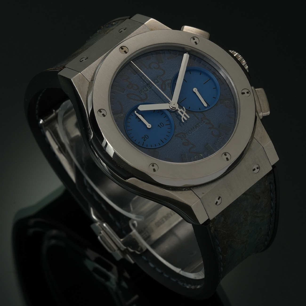 HUBLOT(USED)위블로 클래식 퓨전 크로노 벨루티 한정판